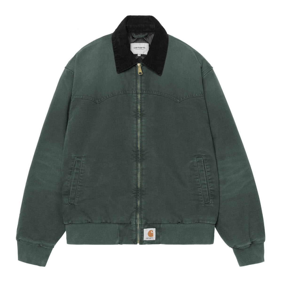 CARHARTT WIP OG SANTA FE JACKET RAVEN / BLACK STONE CANVAS I037056.3WM