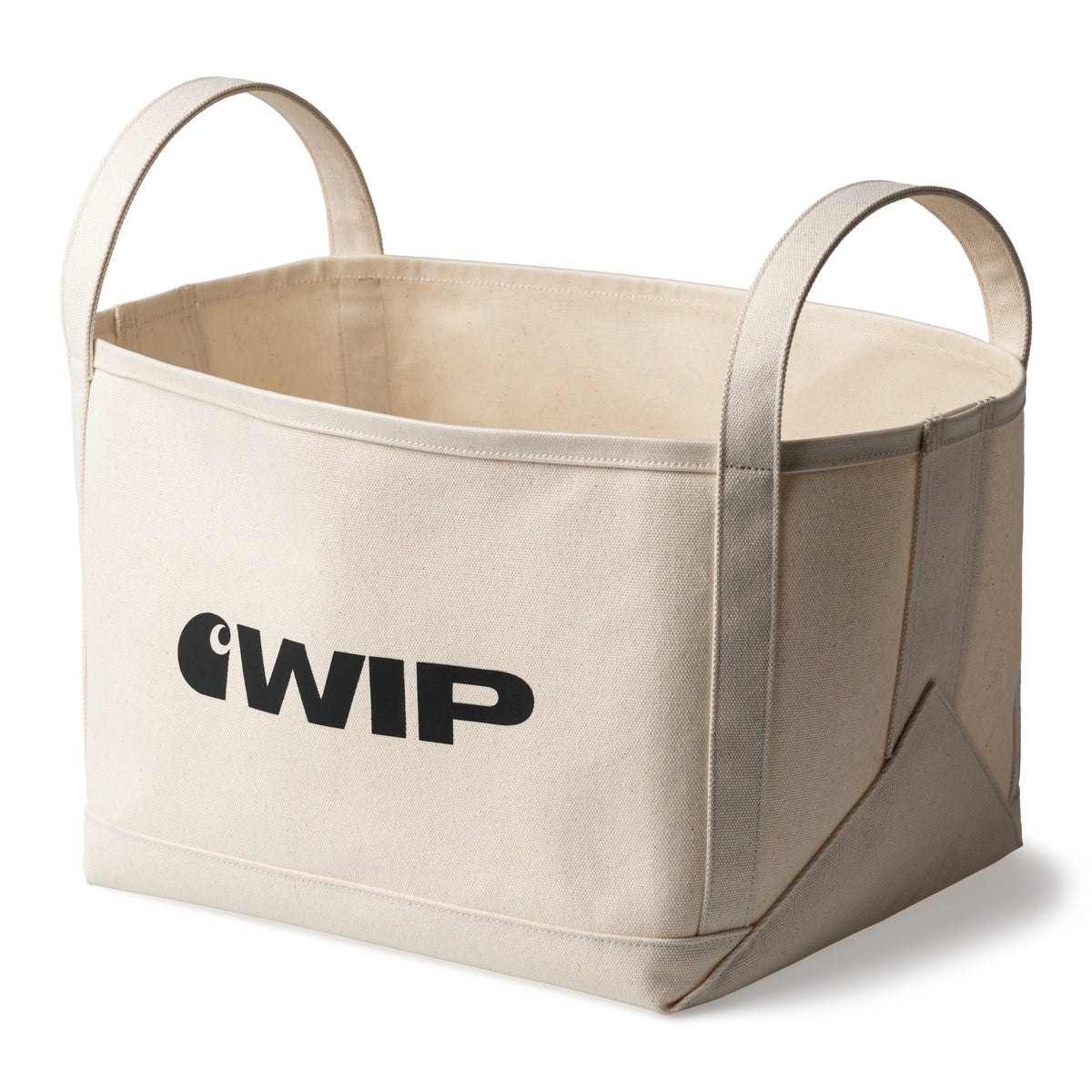 CARHARTT WIP MAGAZINE CANVAS BASKET NATURAL I037380.05X