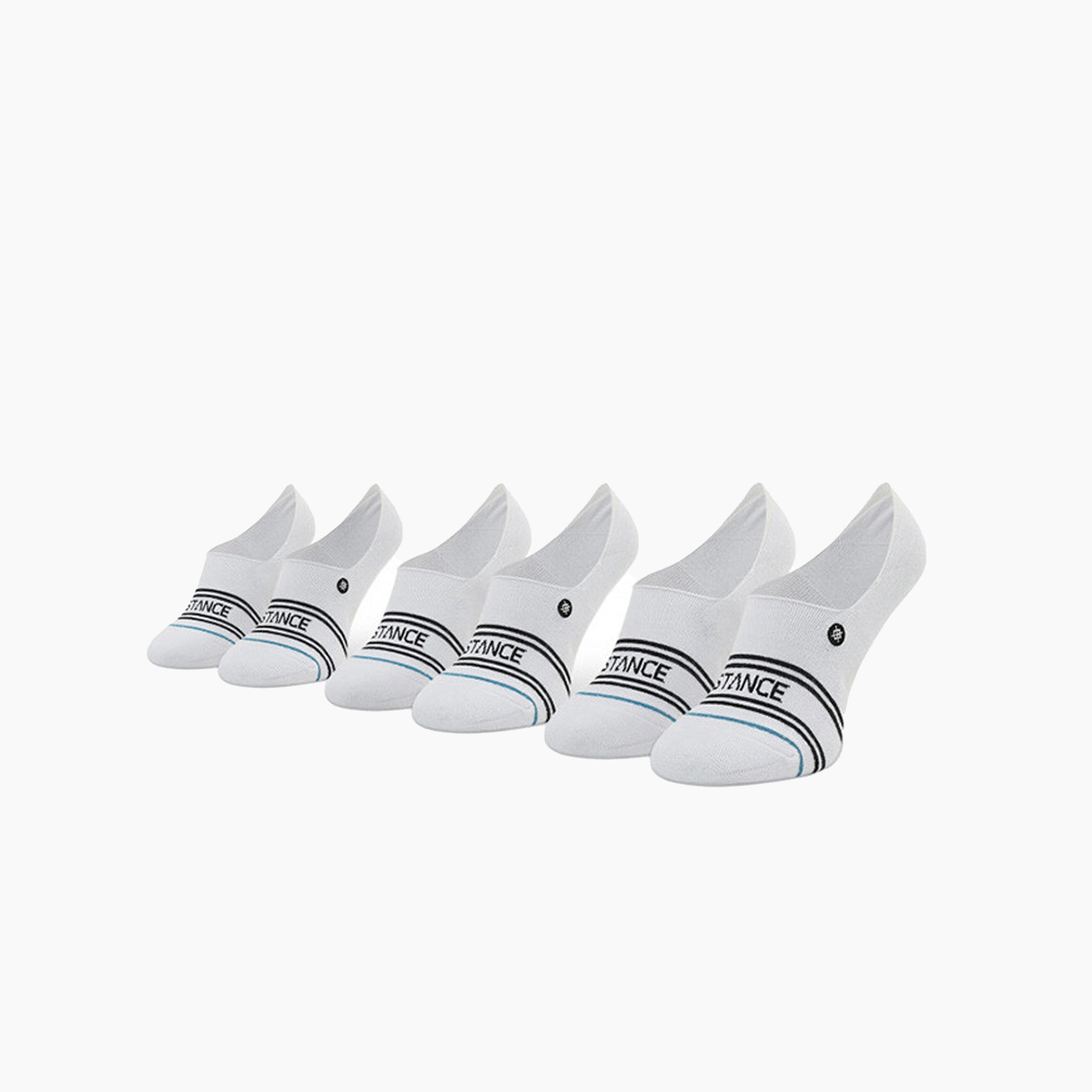STANCE BASIC 3 PACK INVISIBILE BIANCO - A145D20SRO