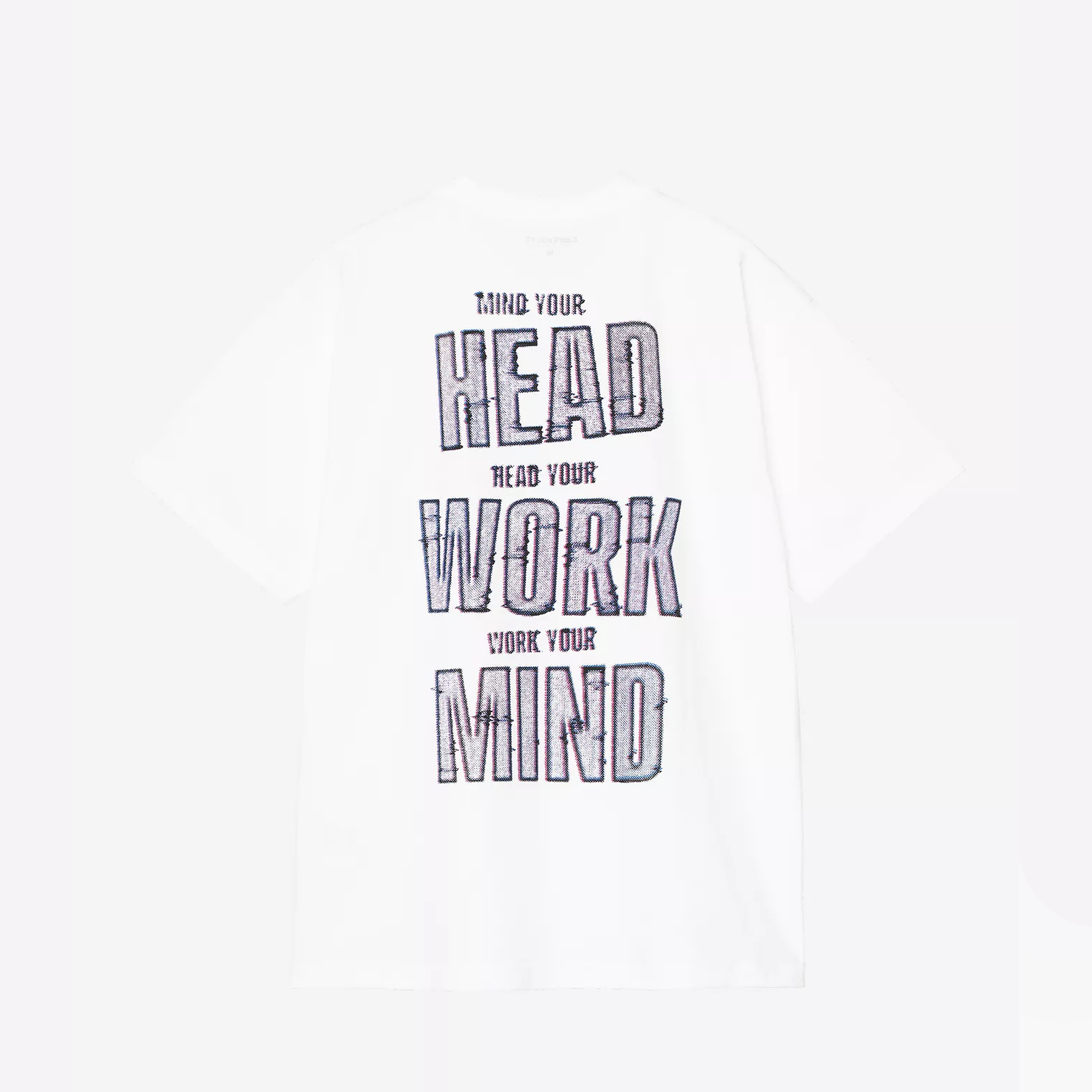 CARHARTT WIP MIND YOUR HEAD T-SHIRT WHITE I036000-02