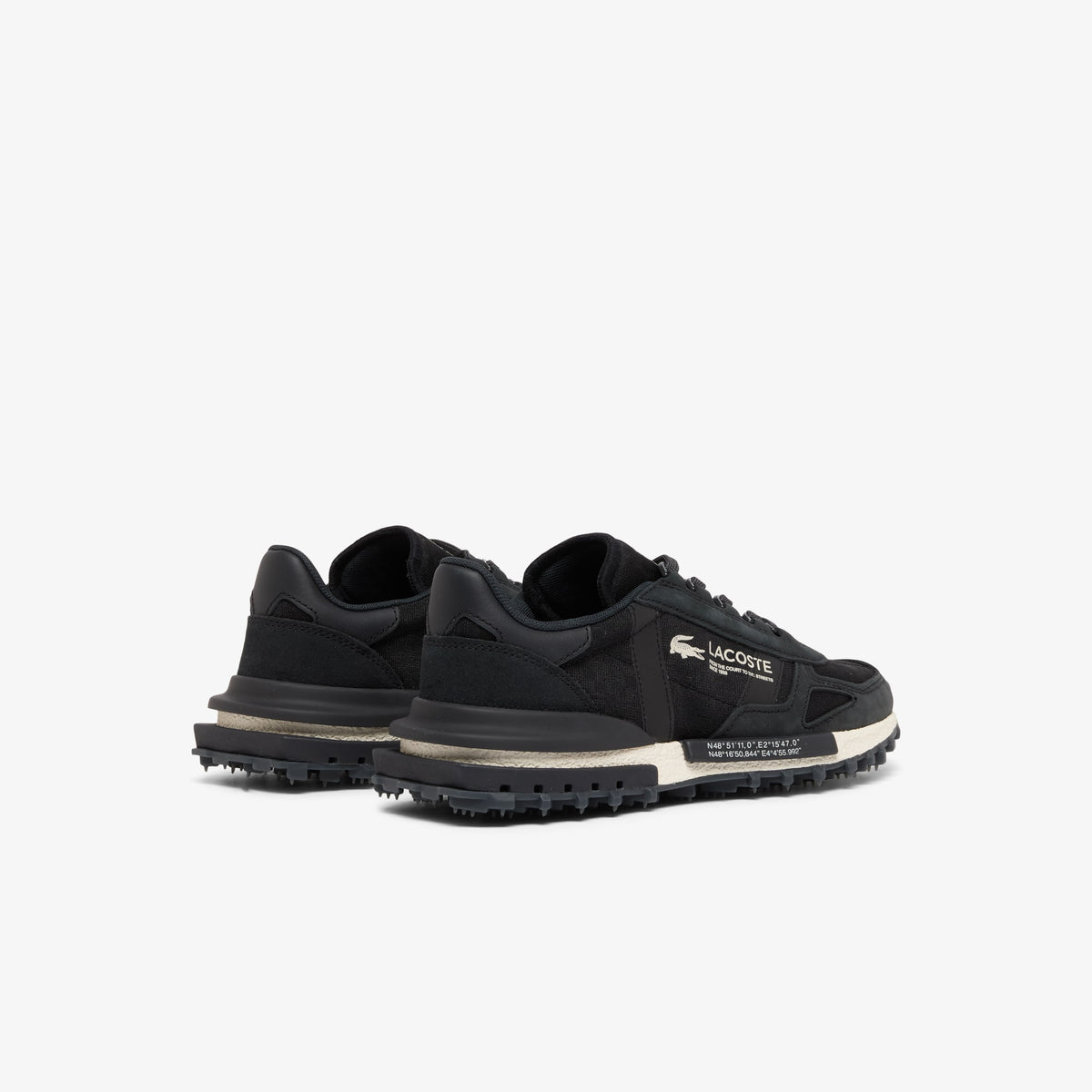 LACOSTE ELITE ACTIVE OFF BLACK / OFF WHITE 52SFA0065