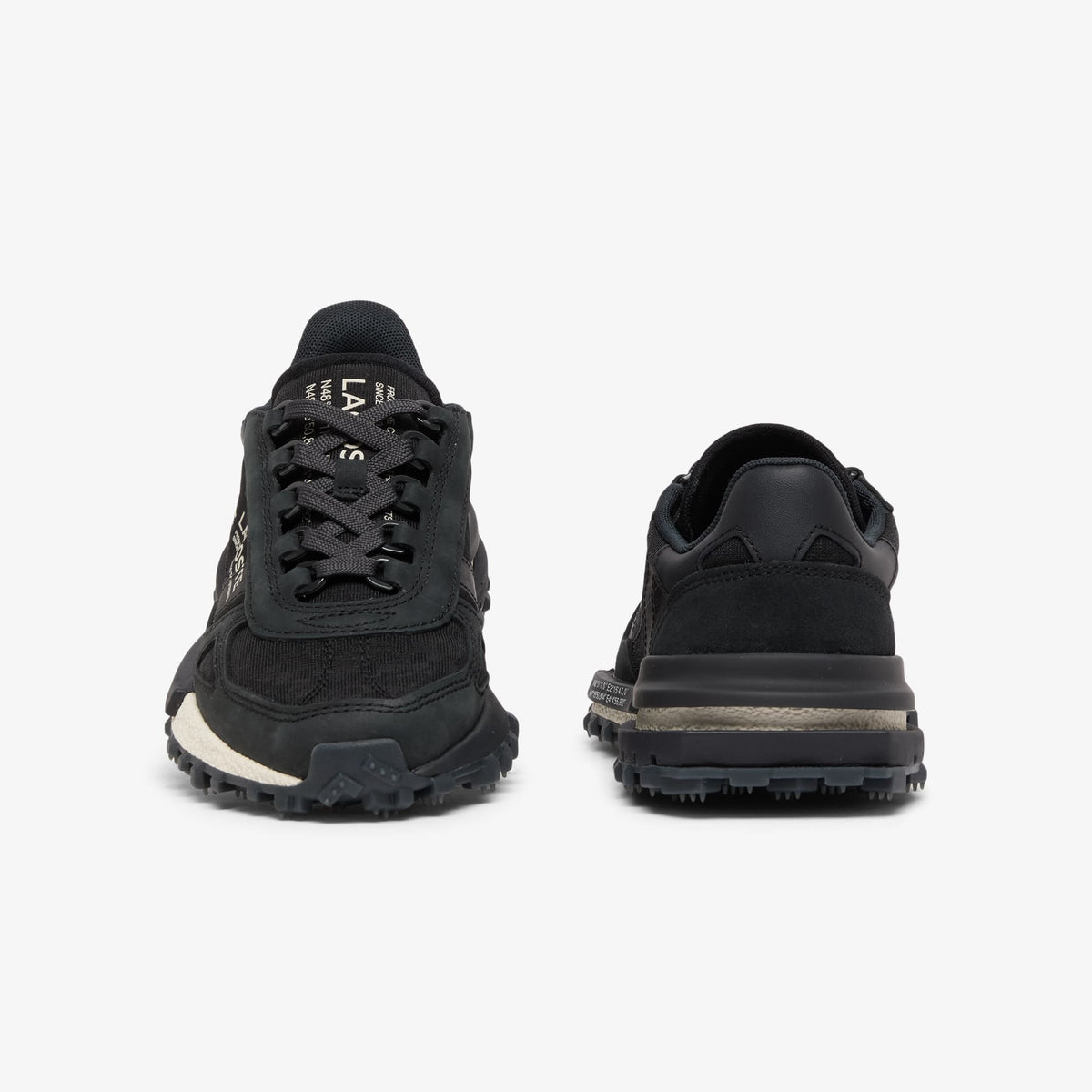 LACOSTE ELITE ACTIVE OFF BLACK / OFF WHITE 52SFA0065