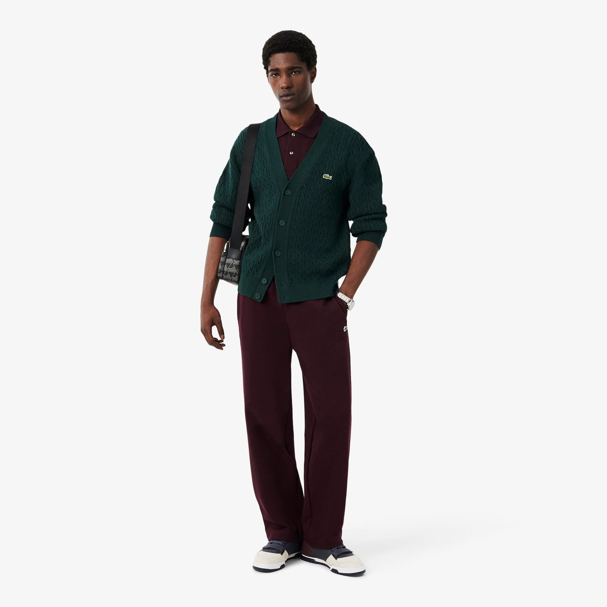 LACOSTE MISSOURI 2.0 DE PIEL BURGUNDY / NAVY 52SMA0037