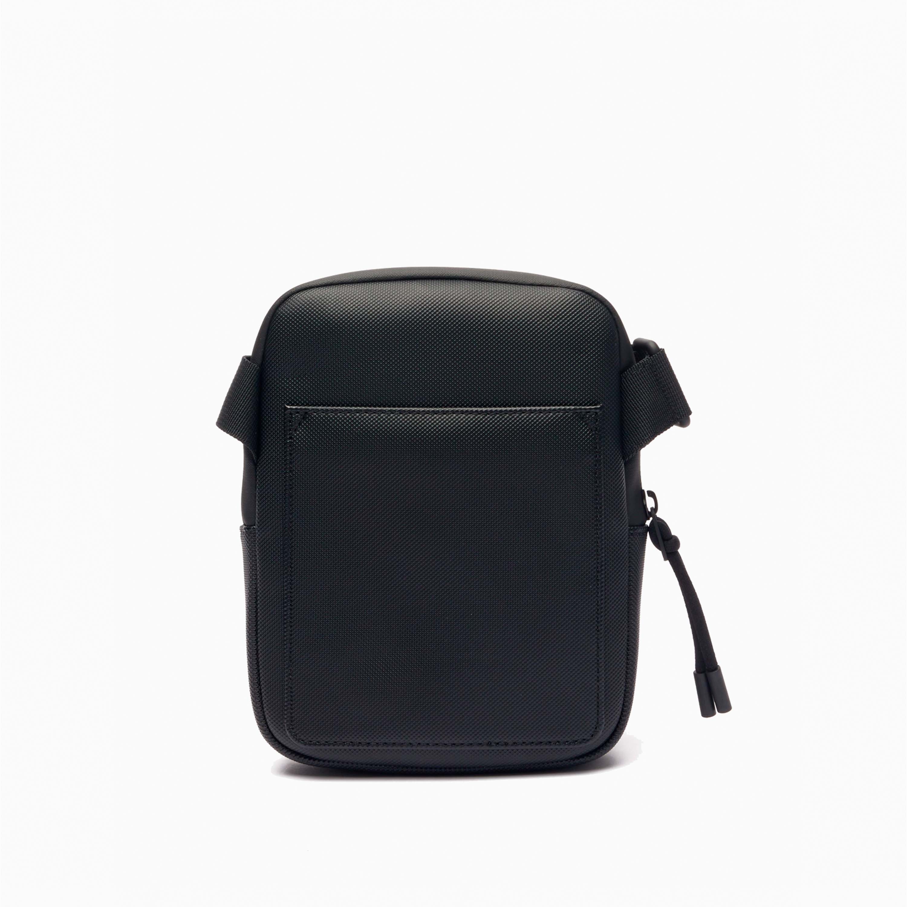 LACOSTE S FLAT CROSSOVER BAG BLACK NH3307LV-P88