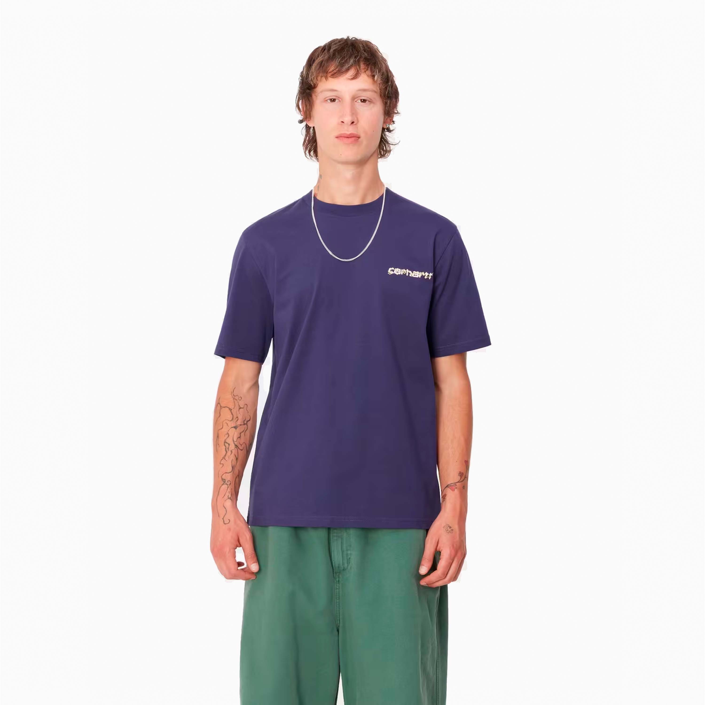 CARHARTT WIP NOODLE SOUP TEE SHIRT AURA - I033971