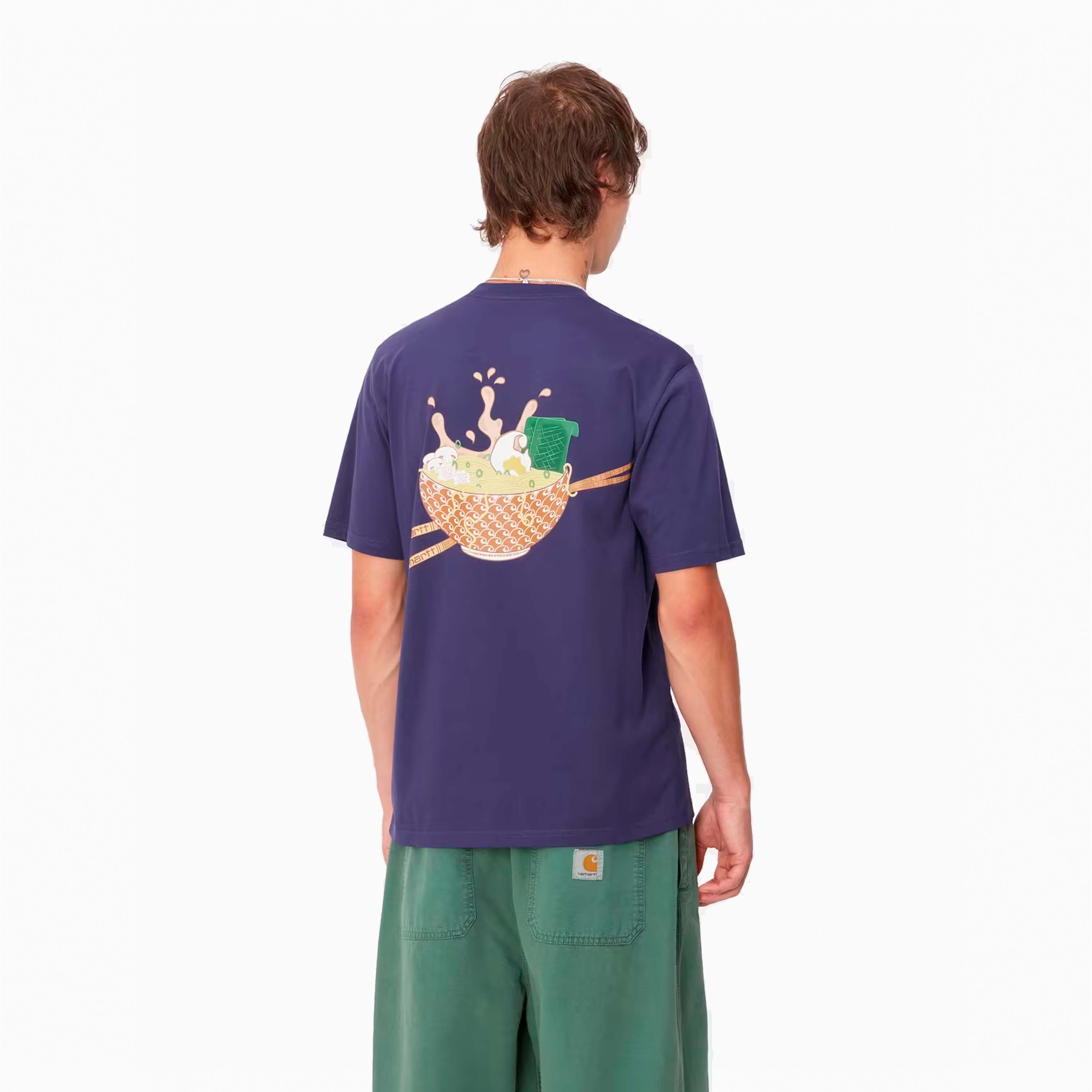 CARHARTT WIP NOODLE SOUP TEE SHIRT AURA - I033971