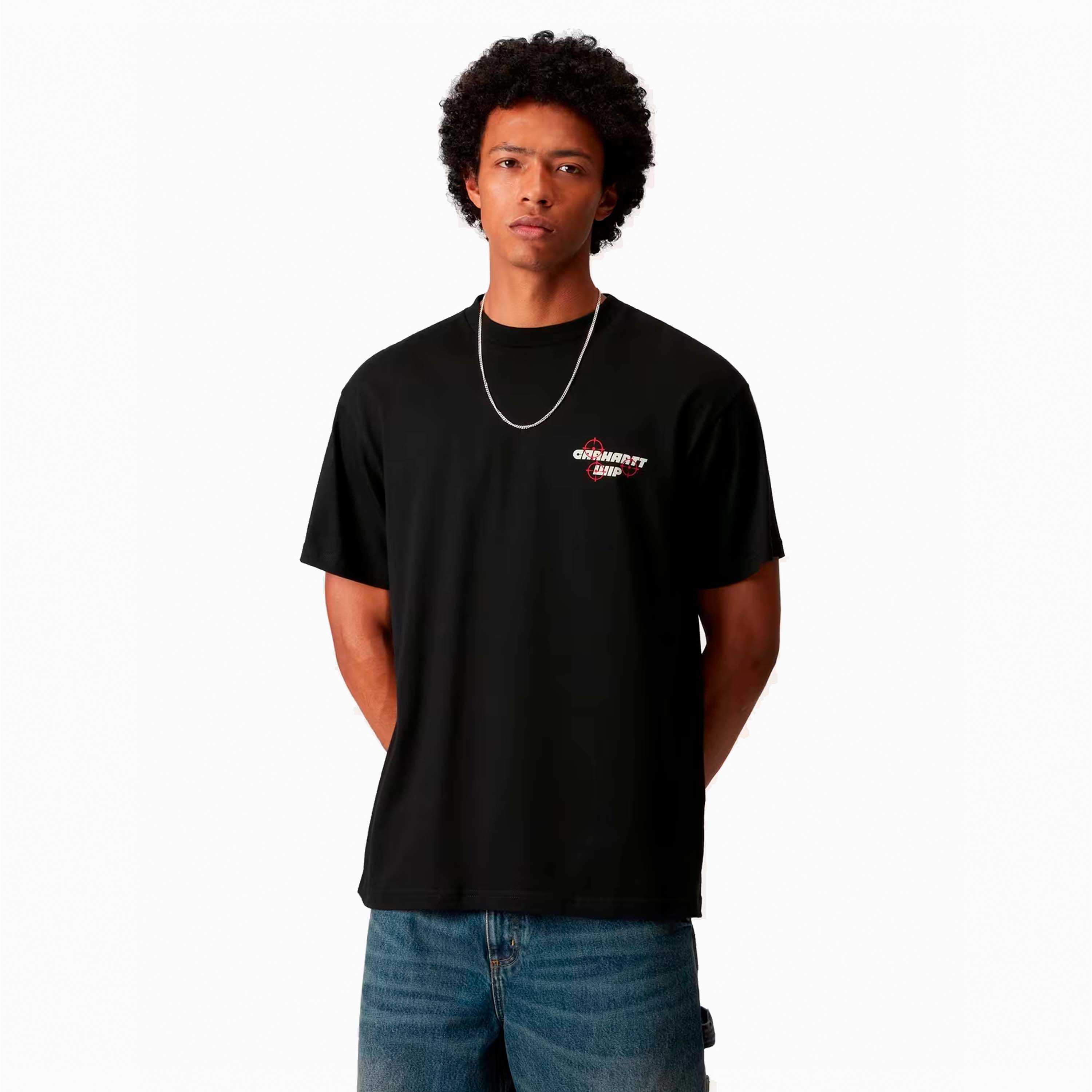 CARHARTT WIP WIPTOPIA TEE SHIRT BLACK I035492-89