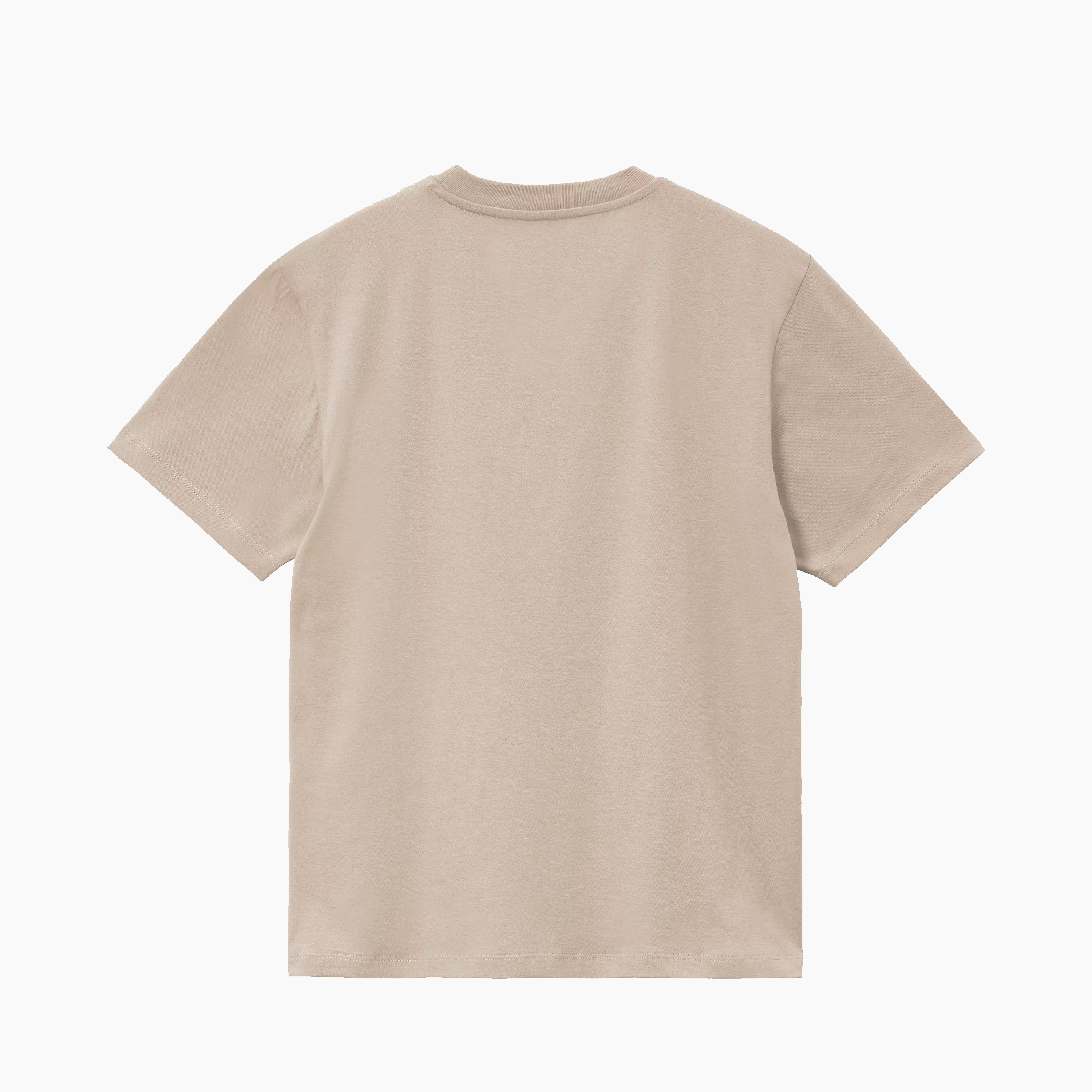 CARHARTT T-SHIRT À MANCHES LONGUES WIP W' S/S POCKET FLEUR DU SEL - I032215