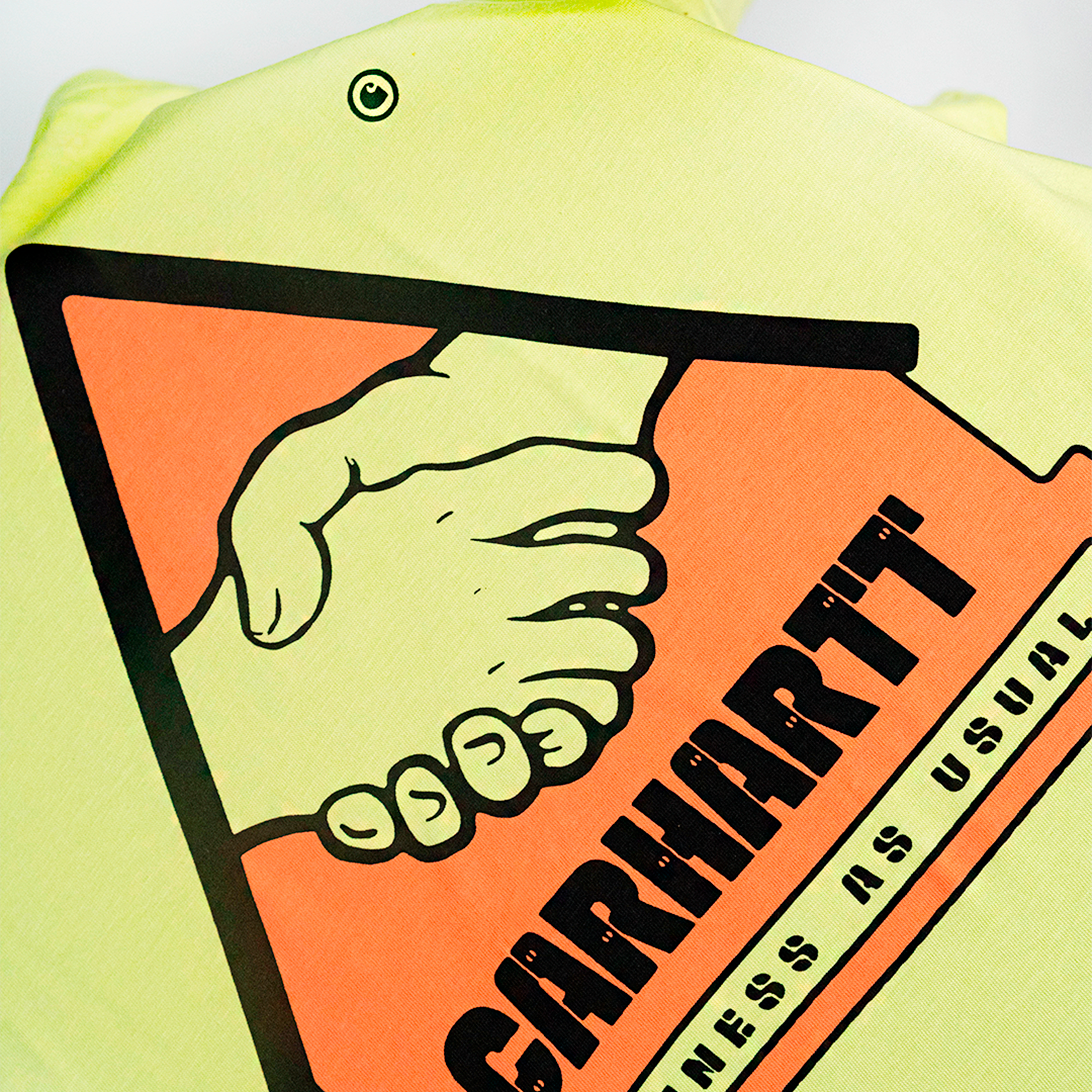 CARHARTT WIP TRADE T-SHIRT ARCTIC LIME - I033638