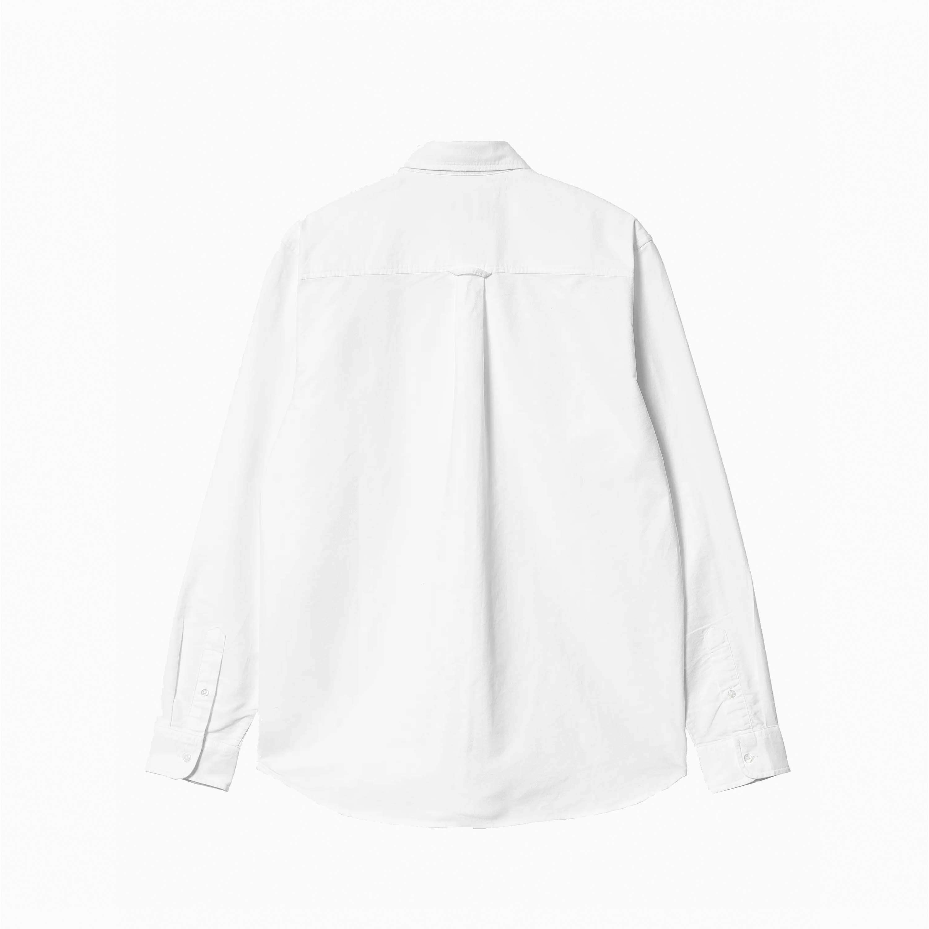 CARHARTT WIP C LOGO SHIRT OXFORD BIANCO I030799-12H