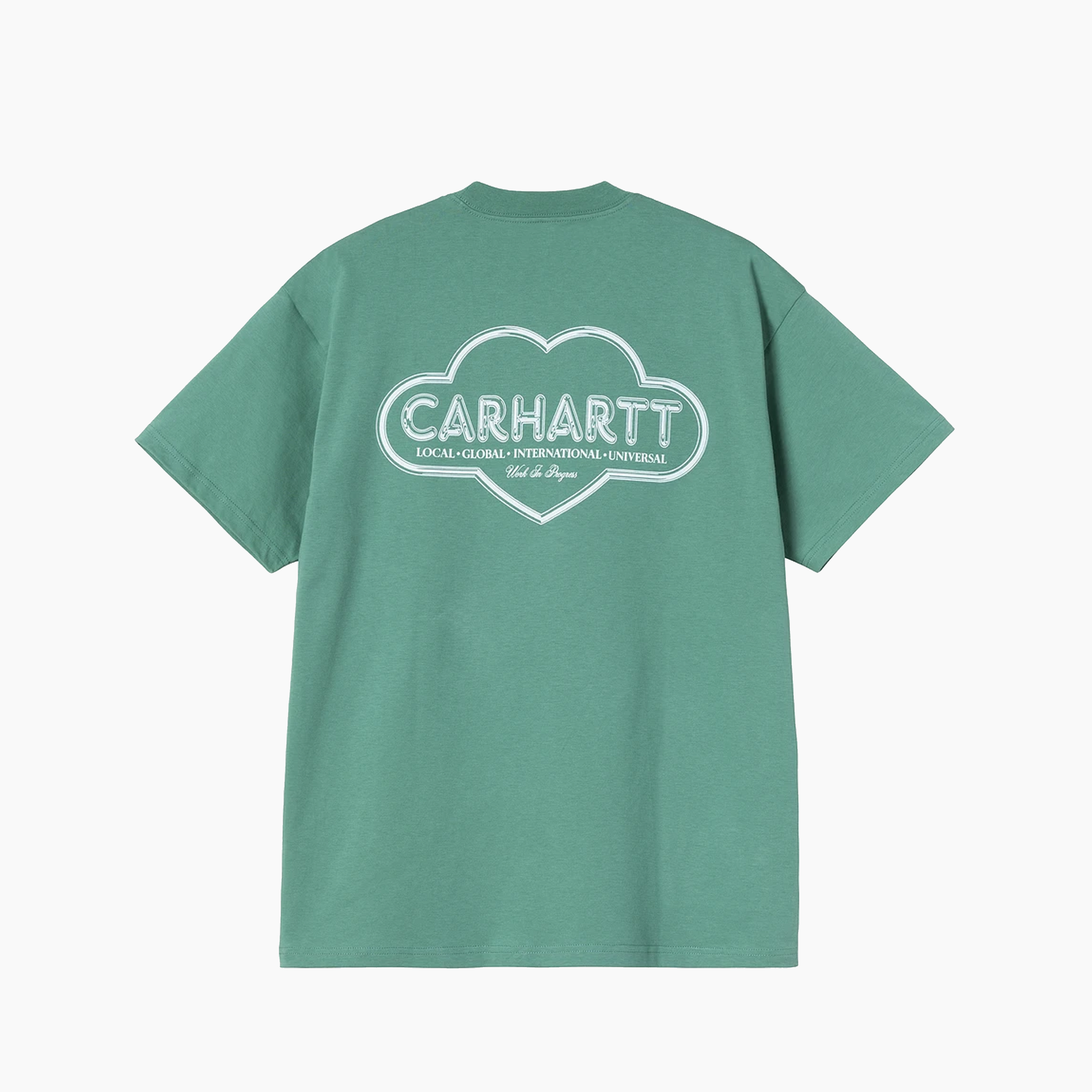 CARHARTT WIP CLOUD HEART T-SHIRT LILY GREEN I036244.3IC