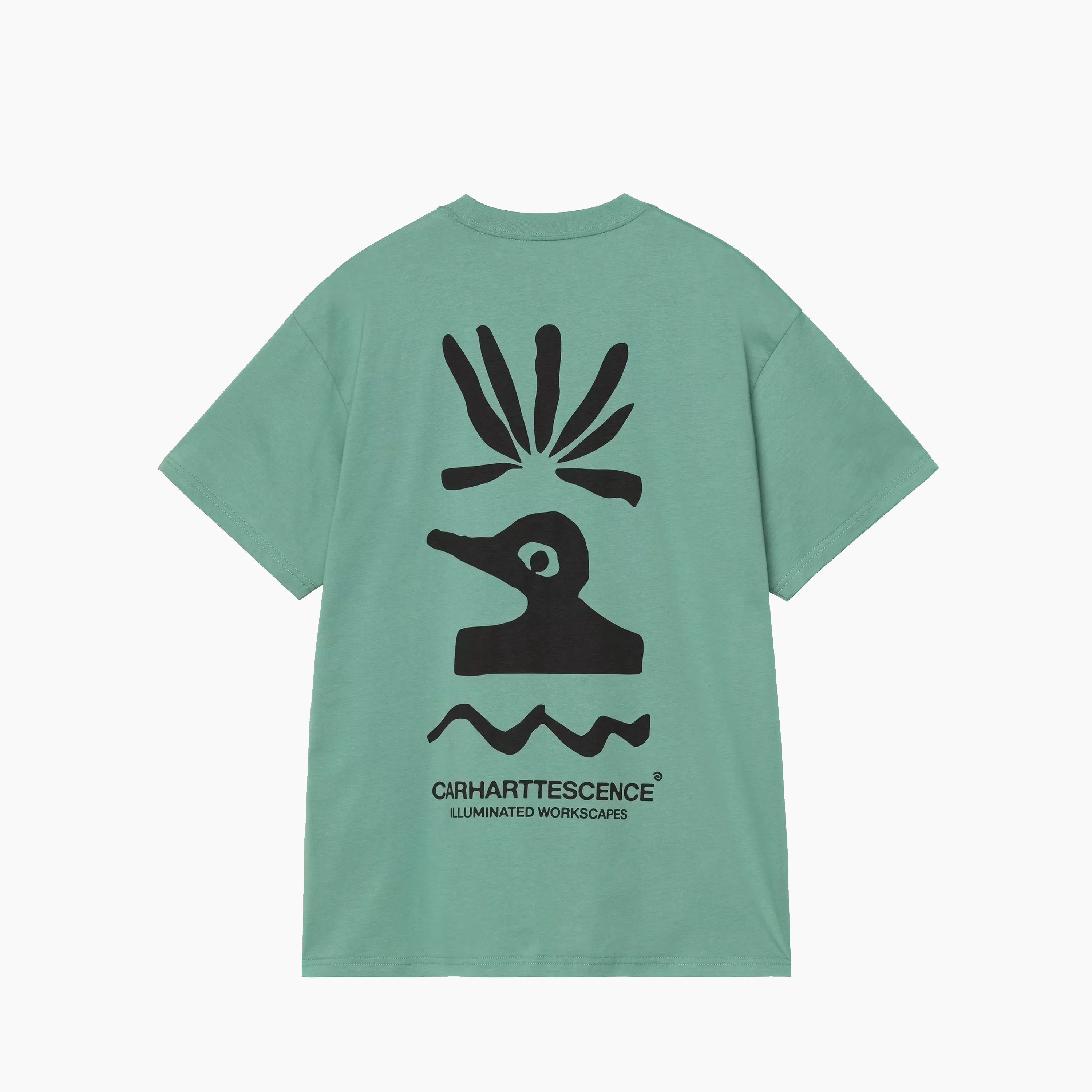 CARHARTT WIP COMPANY T-SHIRT LILY GREEN I036218.3IC