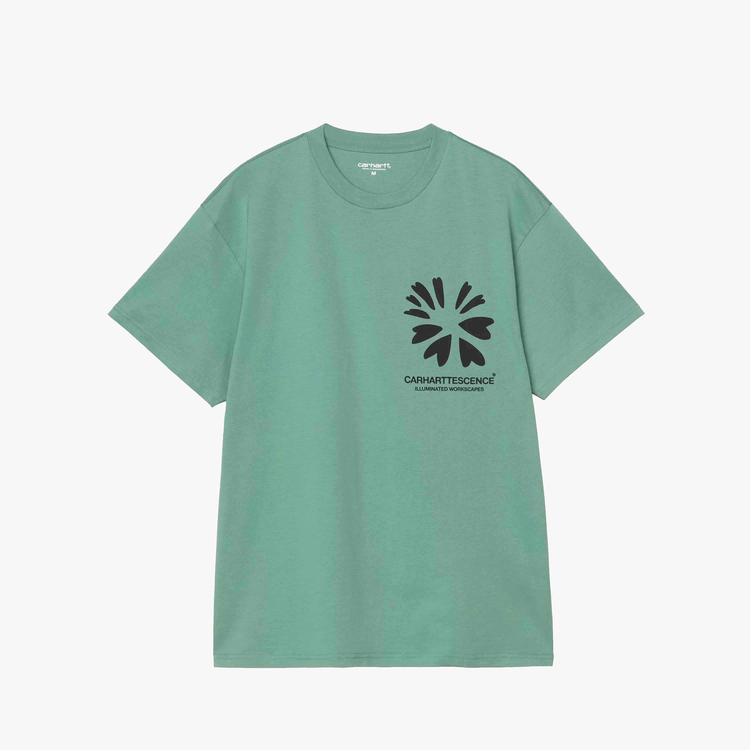 CARHARTT WIP COMPANY T-SHIRT LILY GREEN I036218.3IC