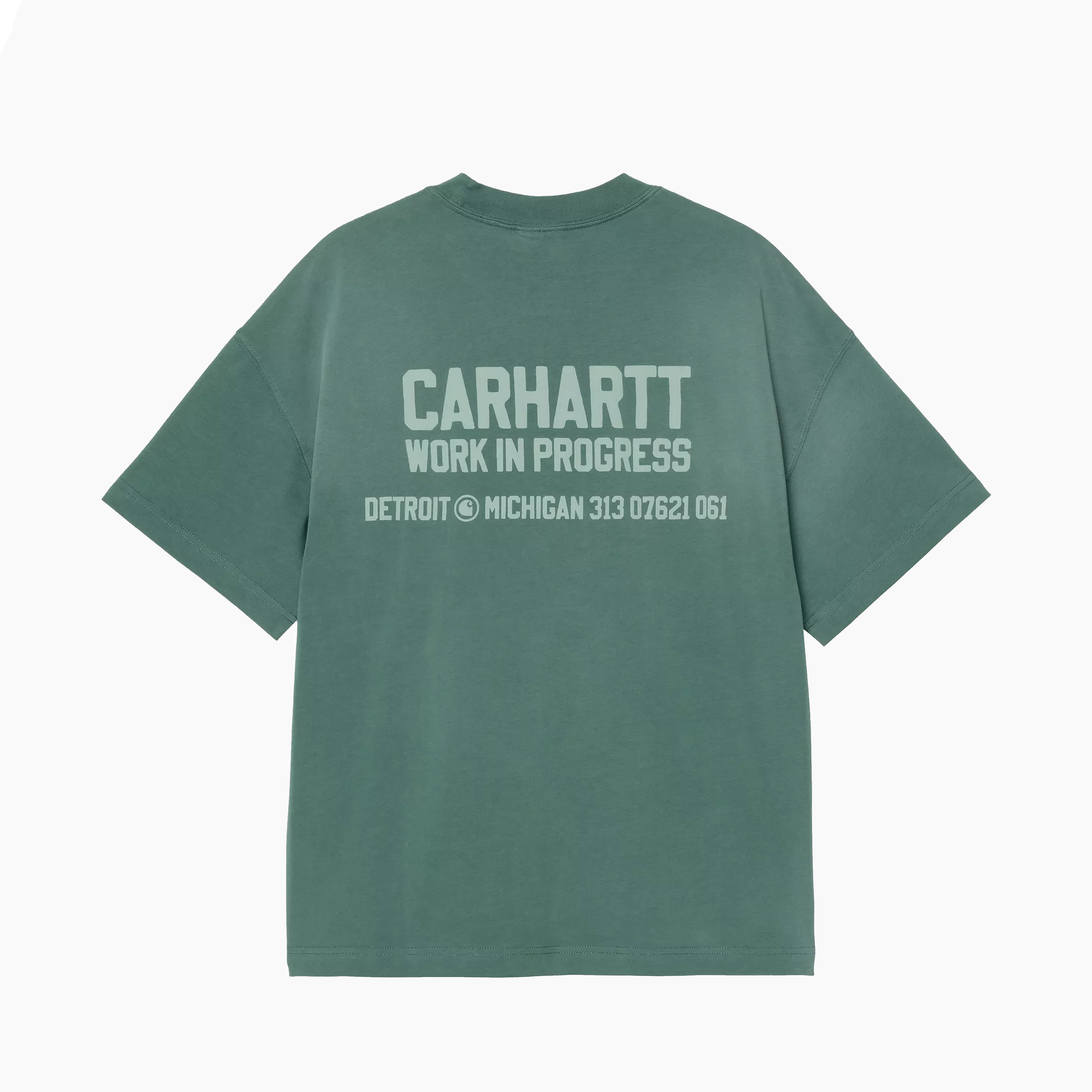 CARHARTT WIP DISTANCE T-SHIRT DUNKELFIR I035449-05A