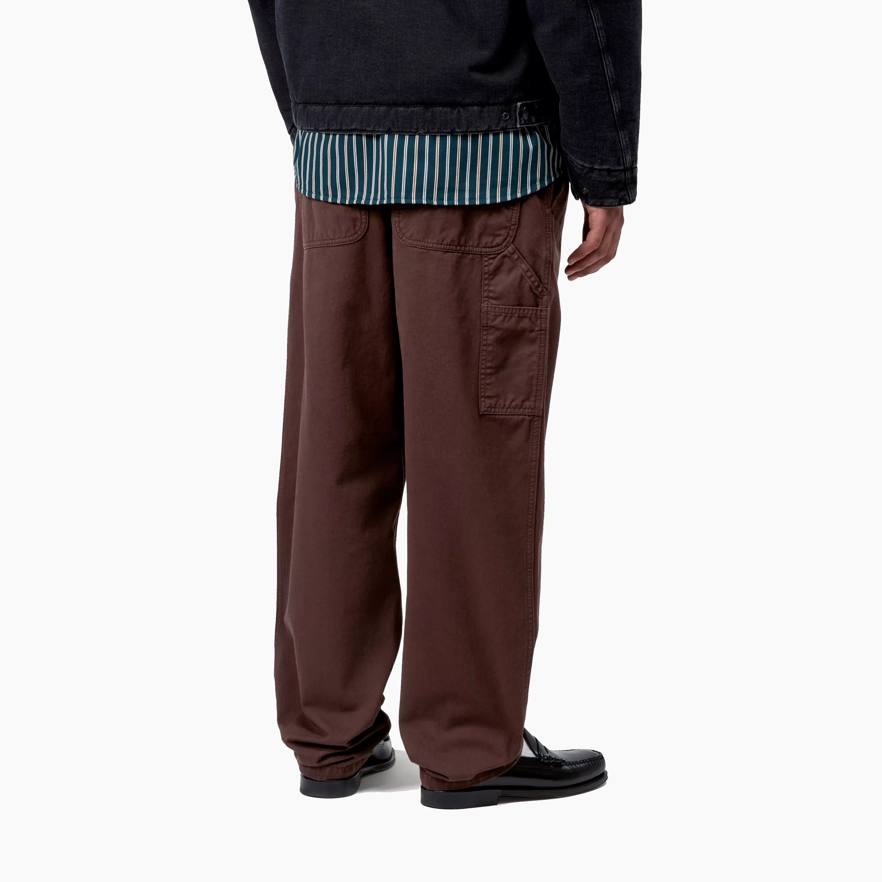 CARHARTT WIP FLINT PANT PALISANDER GARMENT DYED I029919-33H