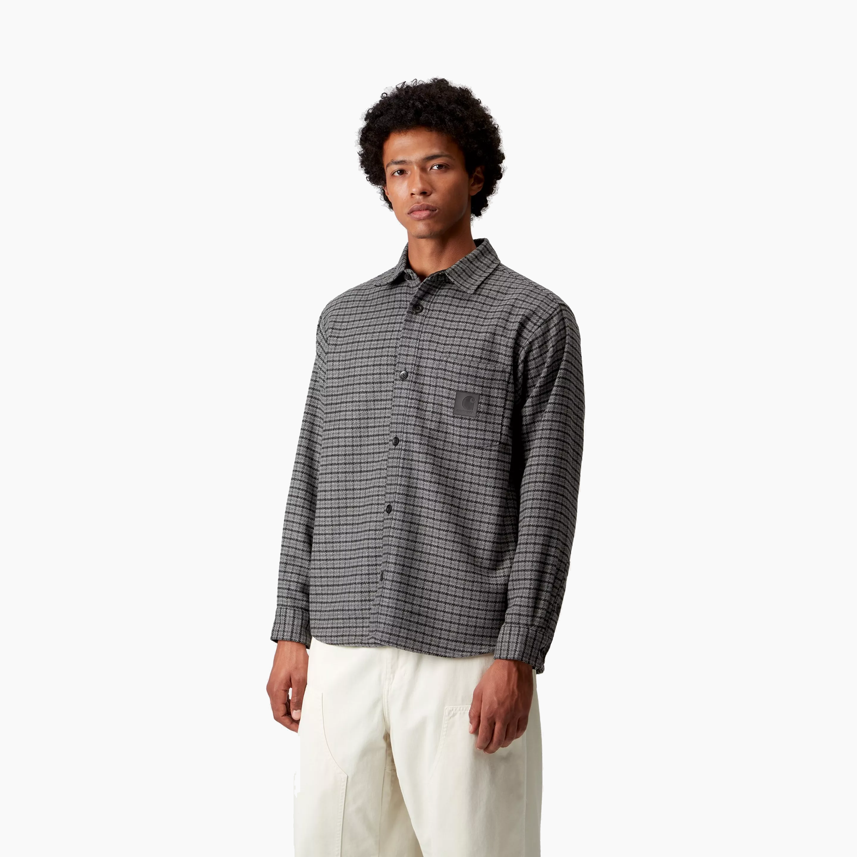 Chemise Carhartt WIP Lowis en laine à chevrons I035328-35L