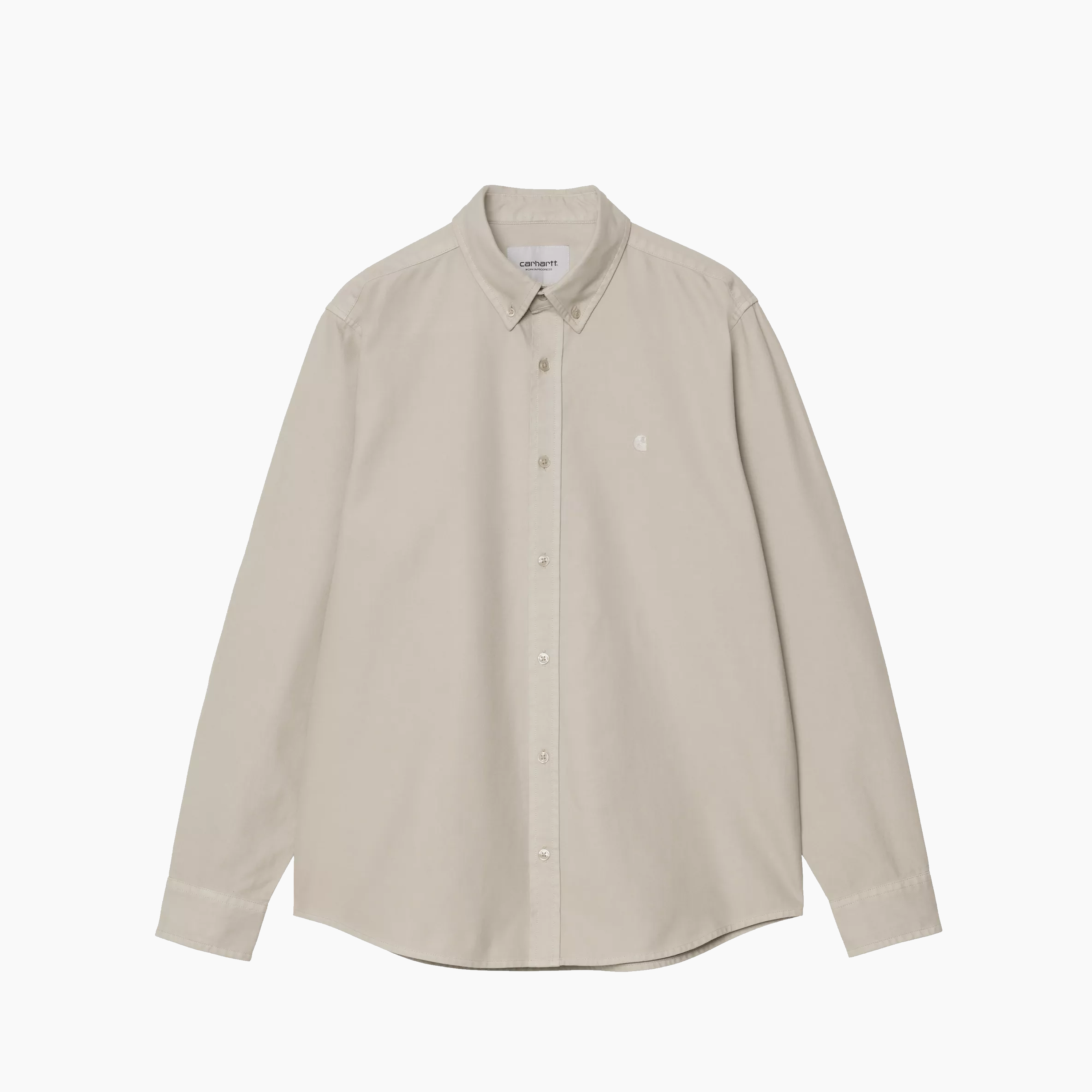 CARHARTT WIP LS BOLTON SHIRT PUDDLE GARGAMENT DYED I030238.3GE