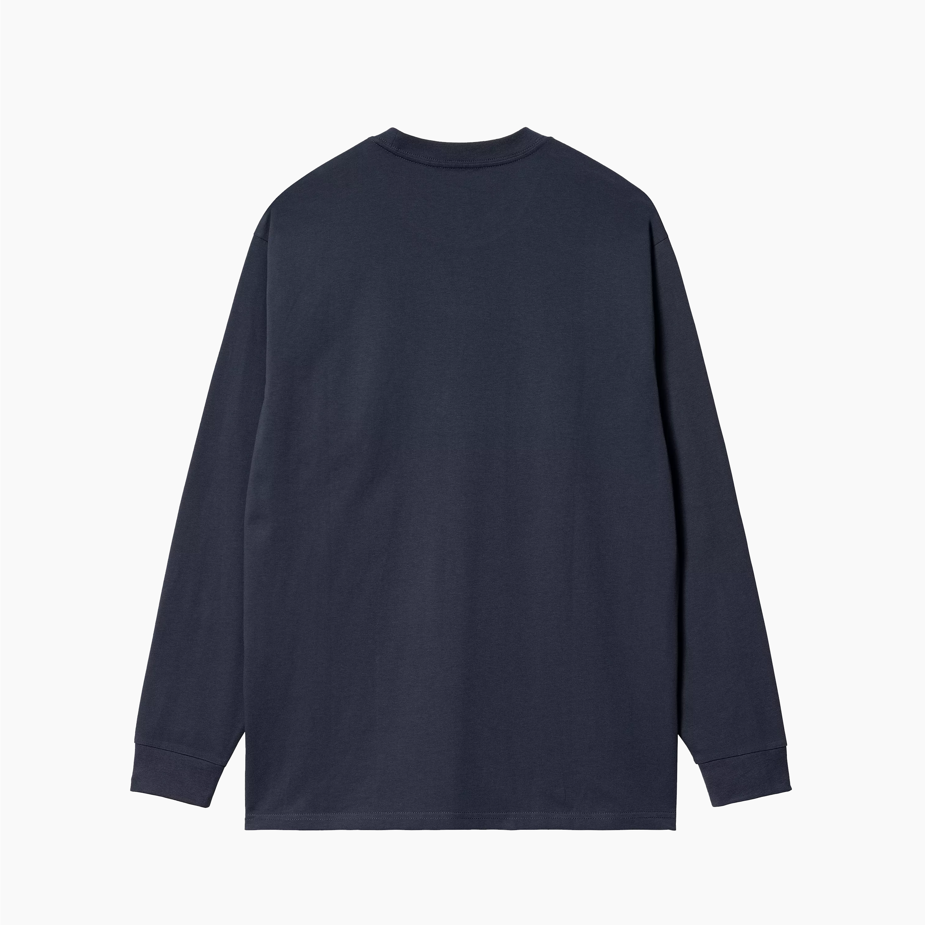 CARHARTT WIP L/S SCRIPT EMBROIDERY T SHIRT BLEU I032306
