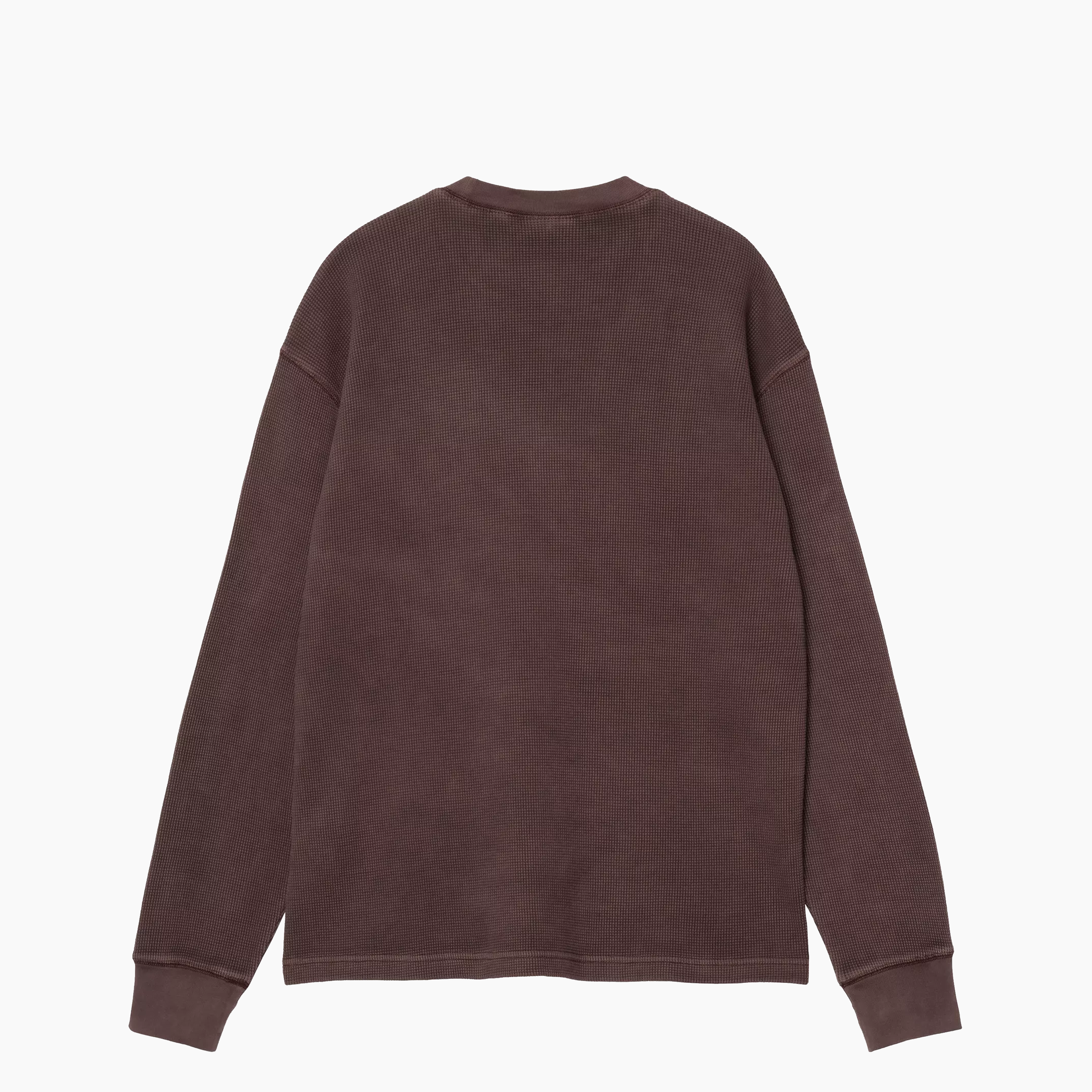 CARHARTT WIP LS WAFFLE T-SHIRT PALISANDER I035304-33H