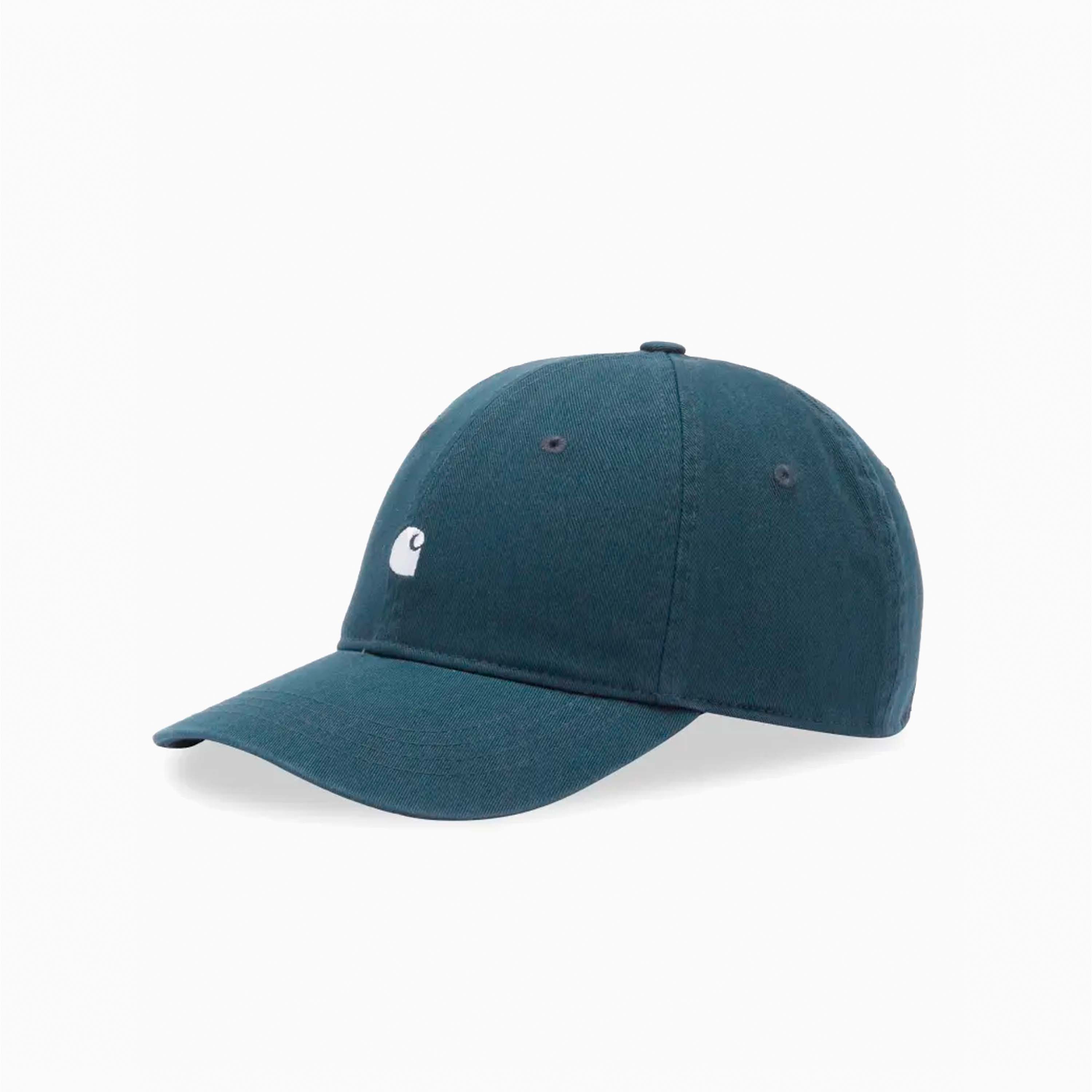 CARHARTT WIP MADISON LOGO CAP DEEP LAGOON I023750-32T