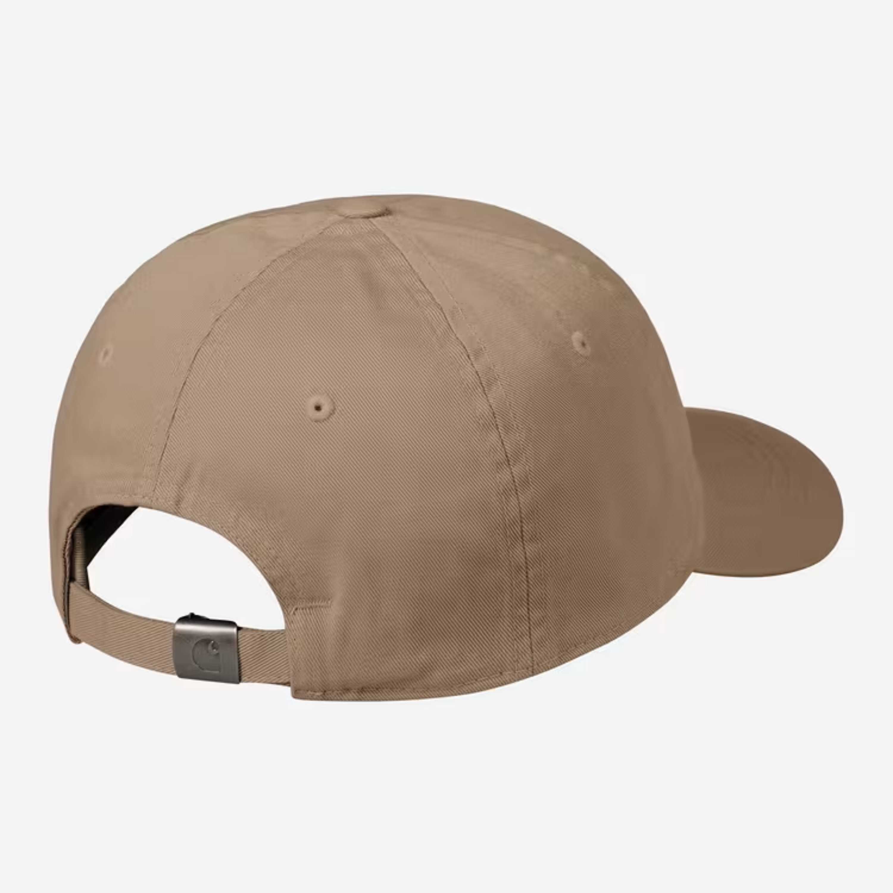 CARHARTT WIP MADISON LOGO CAP LEATHER WHITE I036730.1Q5