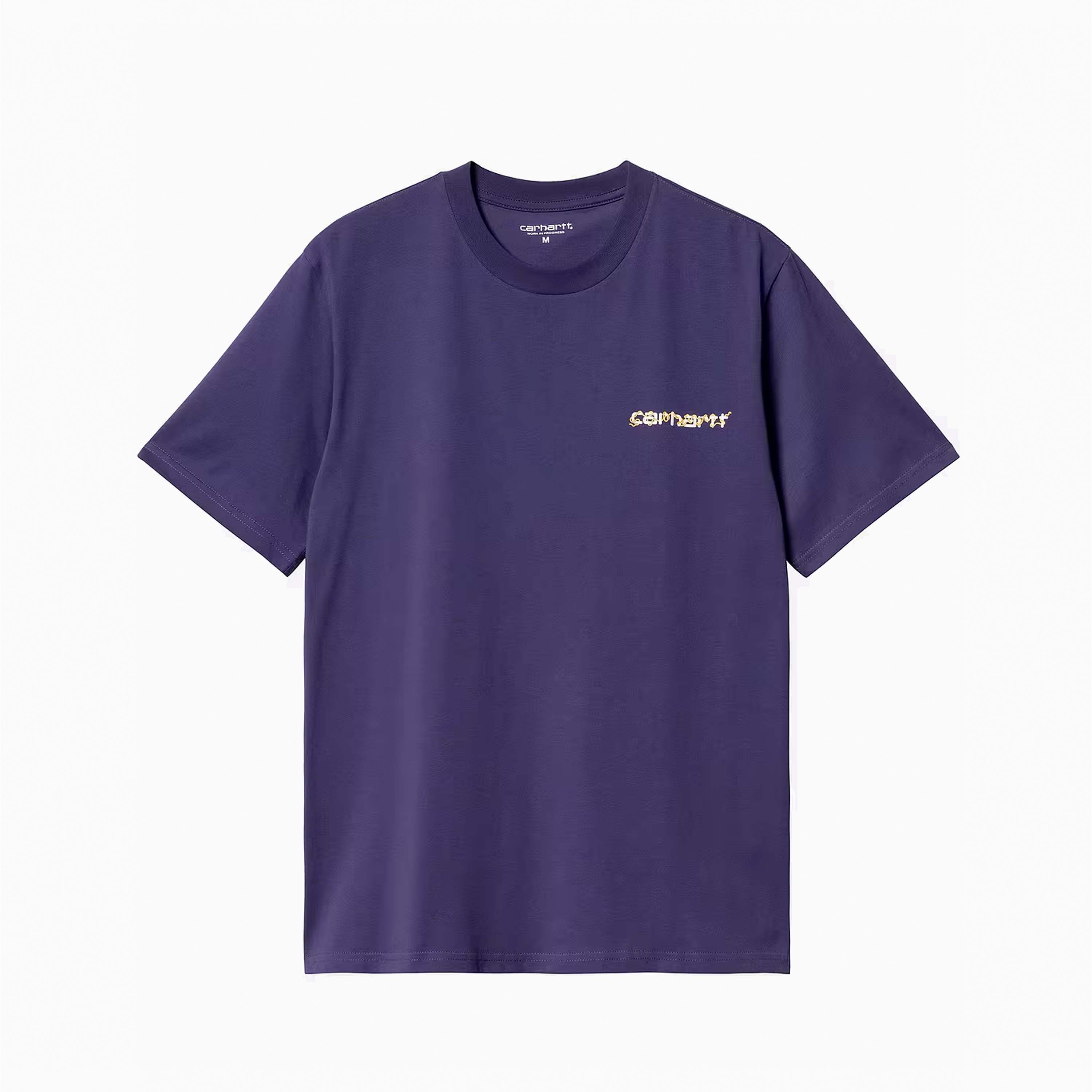 CARHARTT WIP NOODLE SOUP TEE SHIRT AURA - I033971