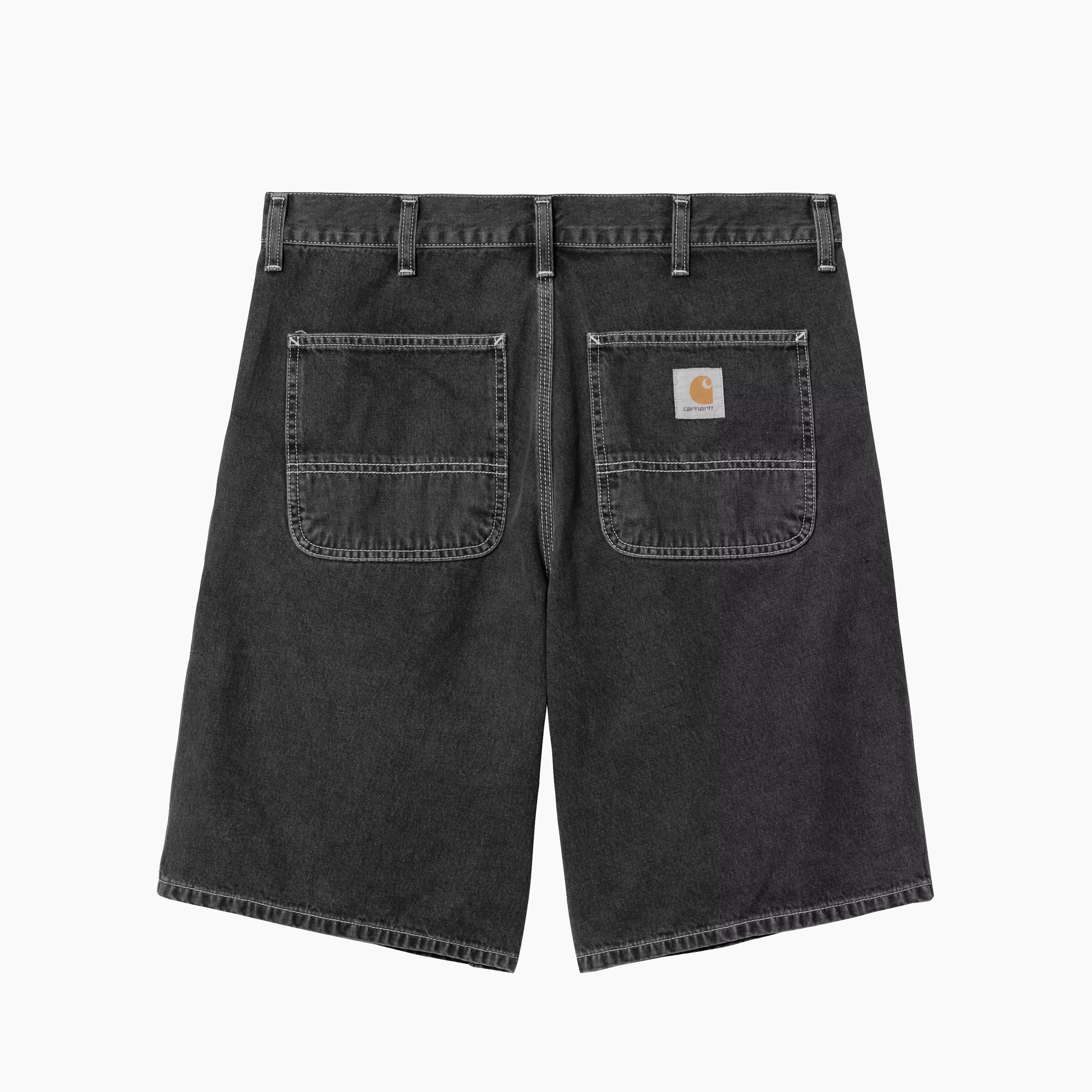 CARHARTT WIP SIMPLE SHORT BLACK HEAVY STONE WASH I033333.89