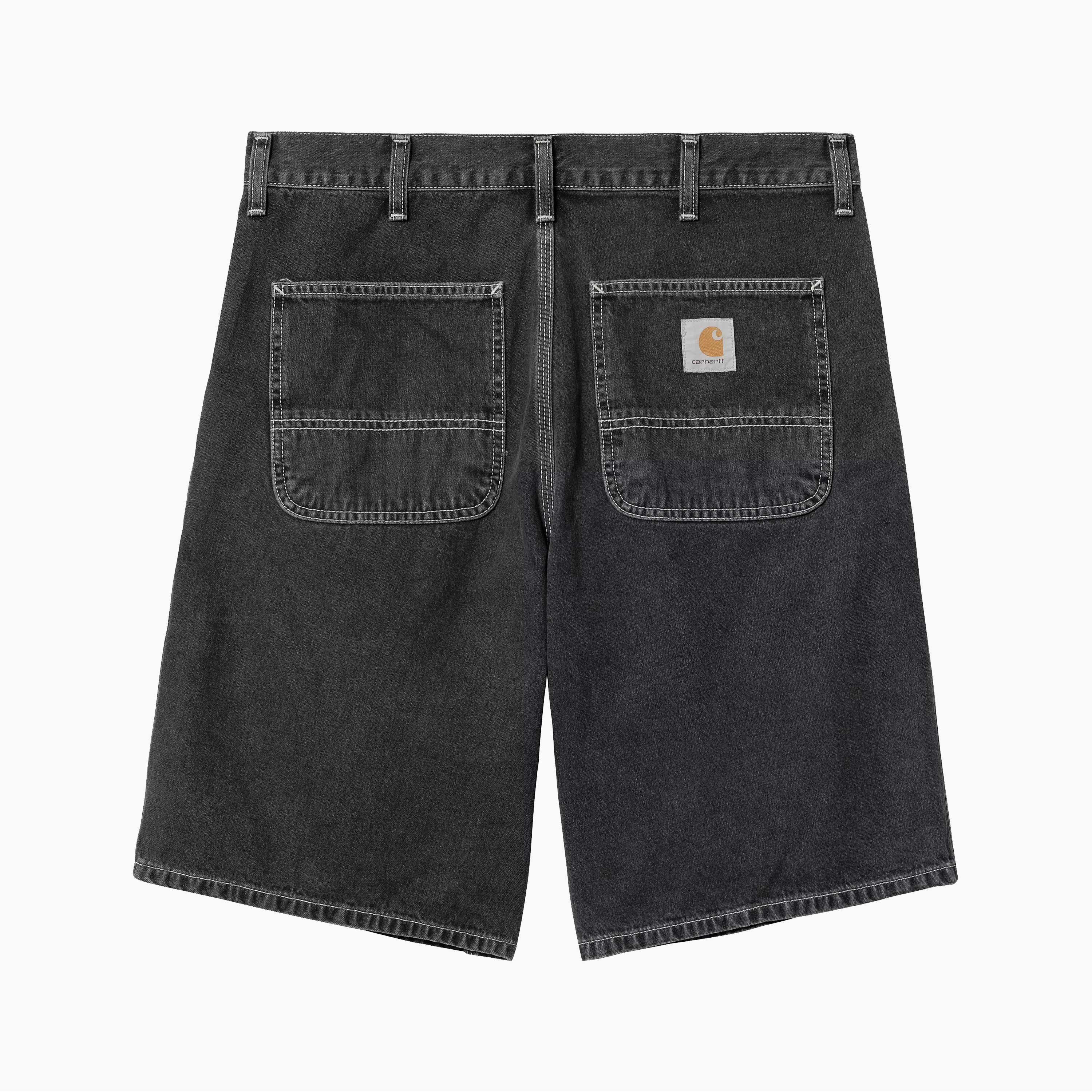 CARHARTT WIP SIMPLE SHORT NORCO DENIM BLACK WASHED - I033333-89