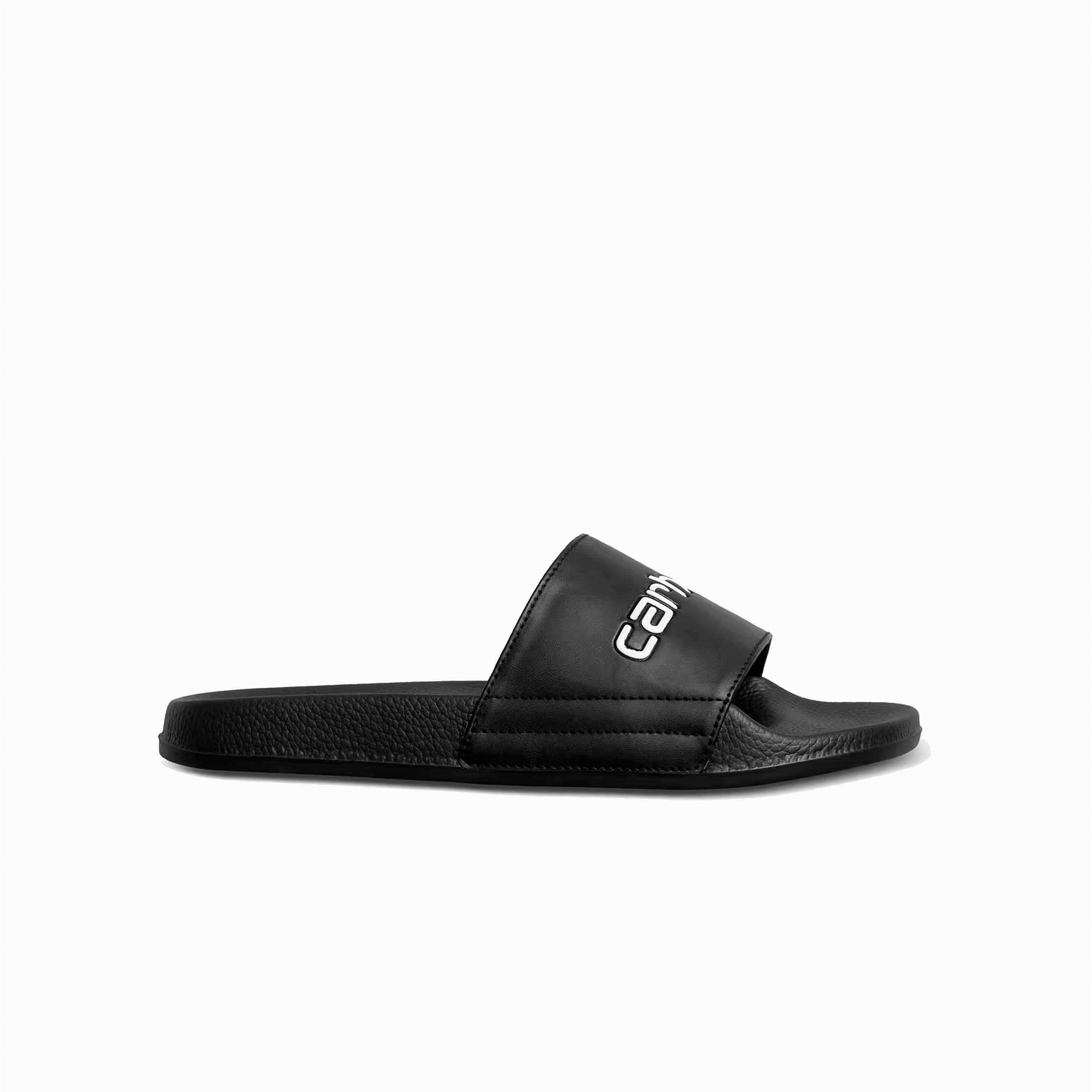 CARHARTT WIP SLIPPERS POLYURETHANE BLACK & WHITE I034615-0D2