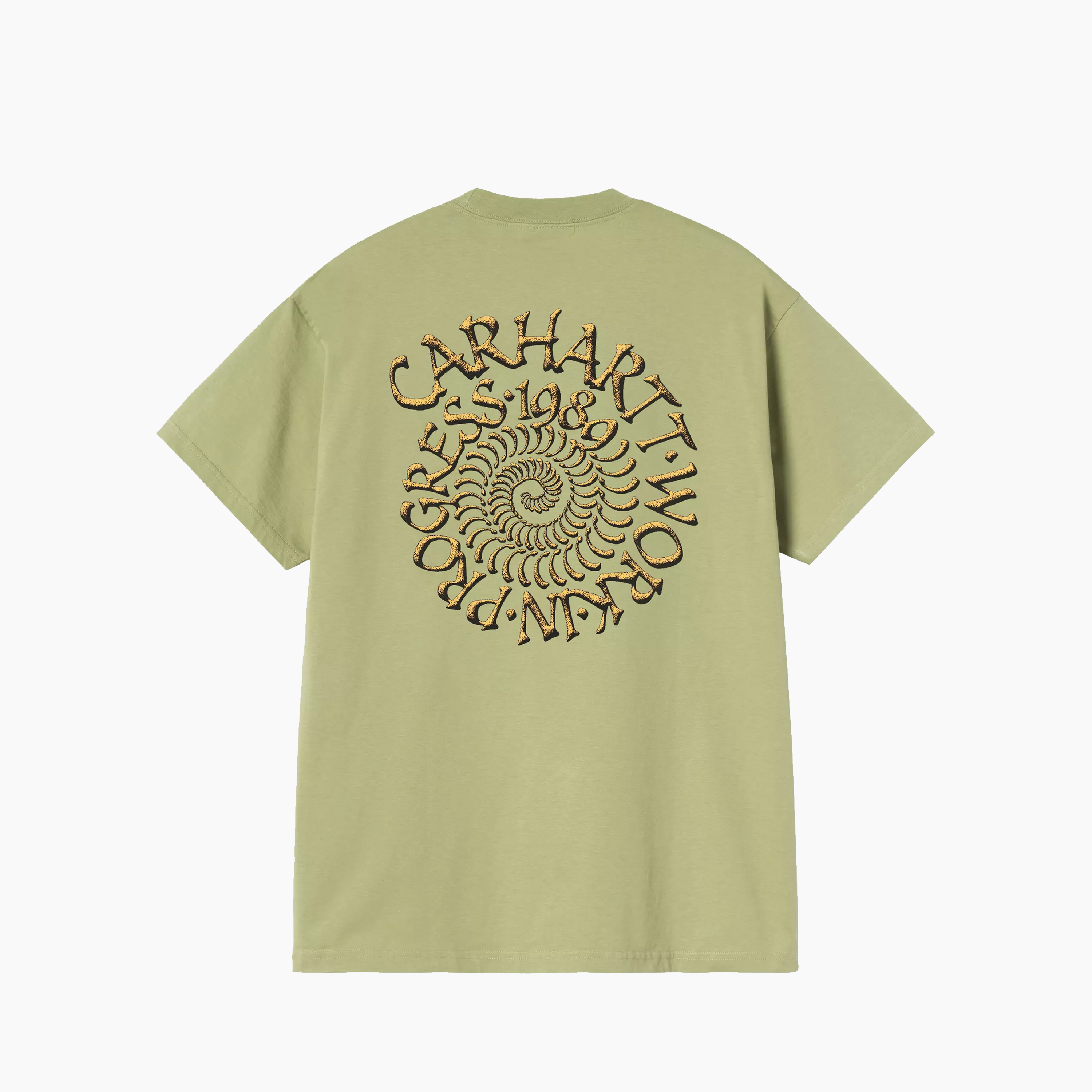 CARHARTT WIP SPIRALS T-SHIRT GREEN I036264.3IE