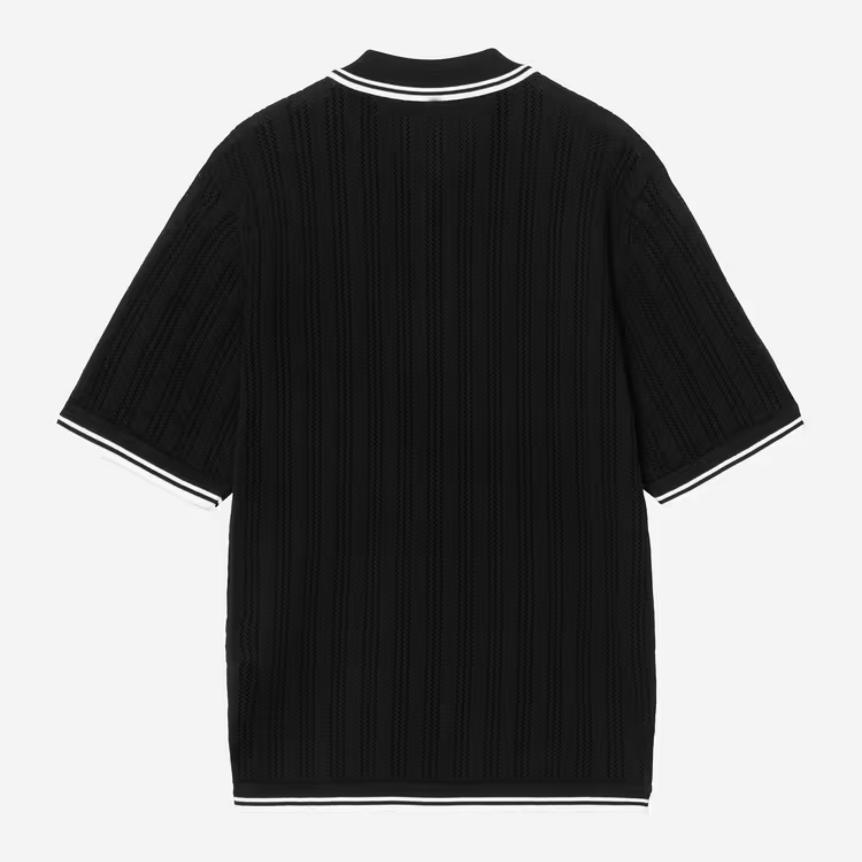 CARHARTT WIP S/S RAMSEY POLO BLACK I036168.K02