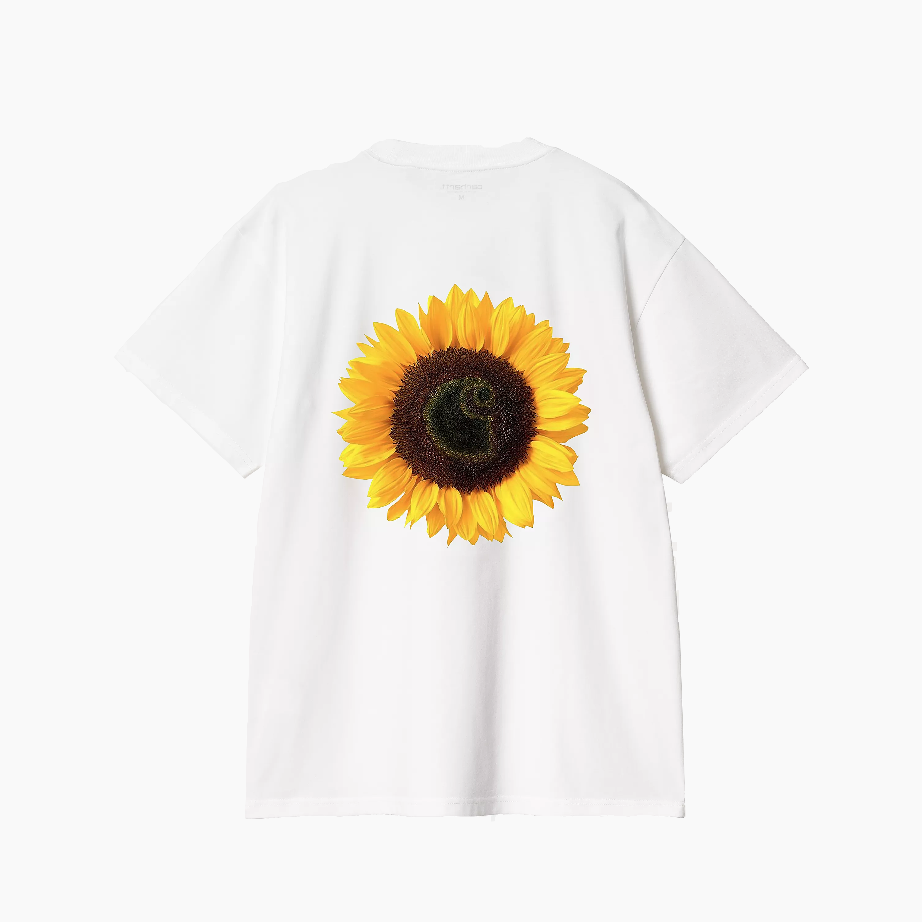 CARHARTT WIP S/S/ SUNFLOWER T-SHIRT WHITE I034661-02X