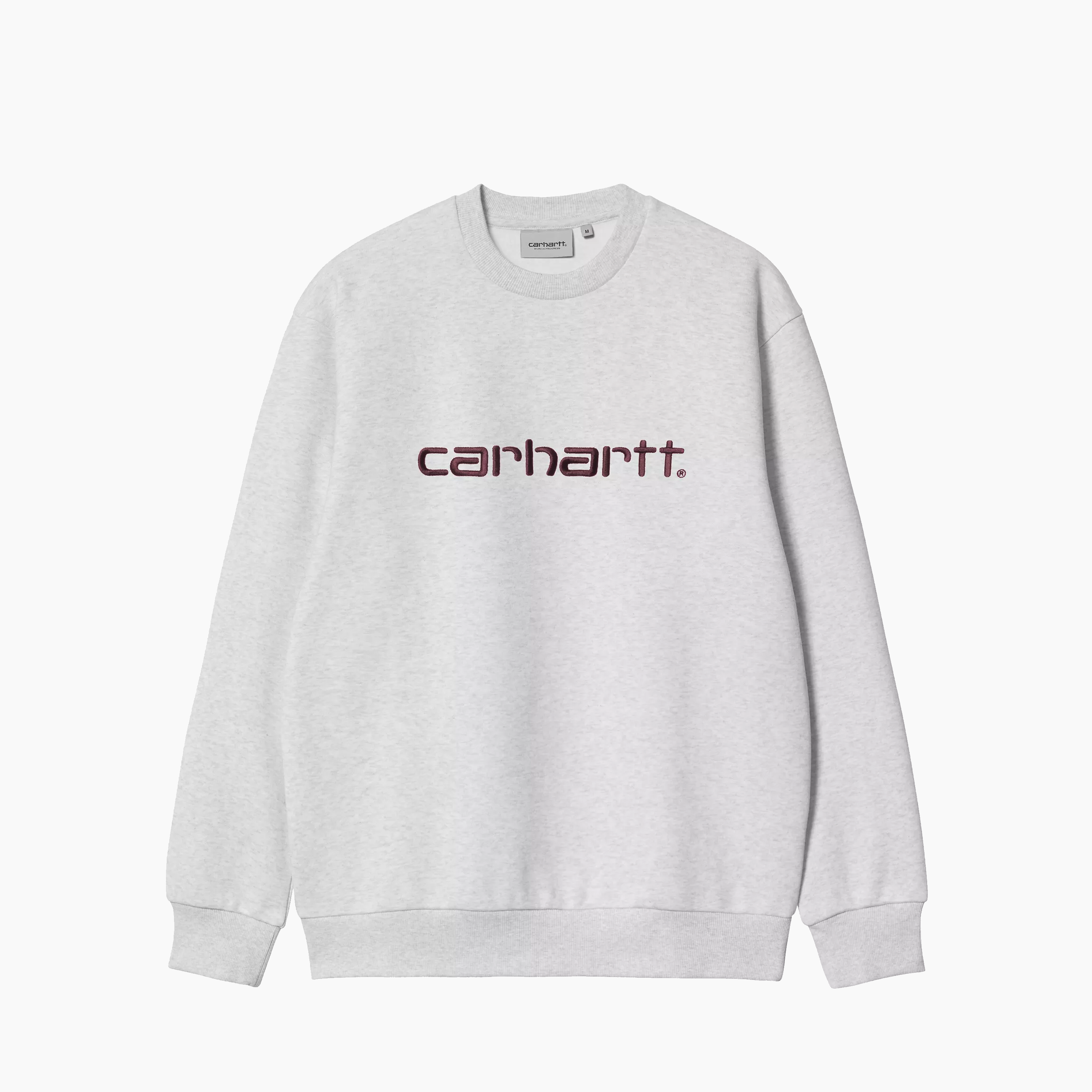CARHARTT WIP SWEAT ASH HEATHER RONDO I030546-38H