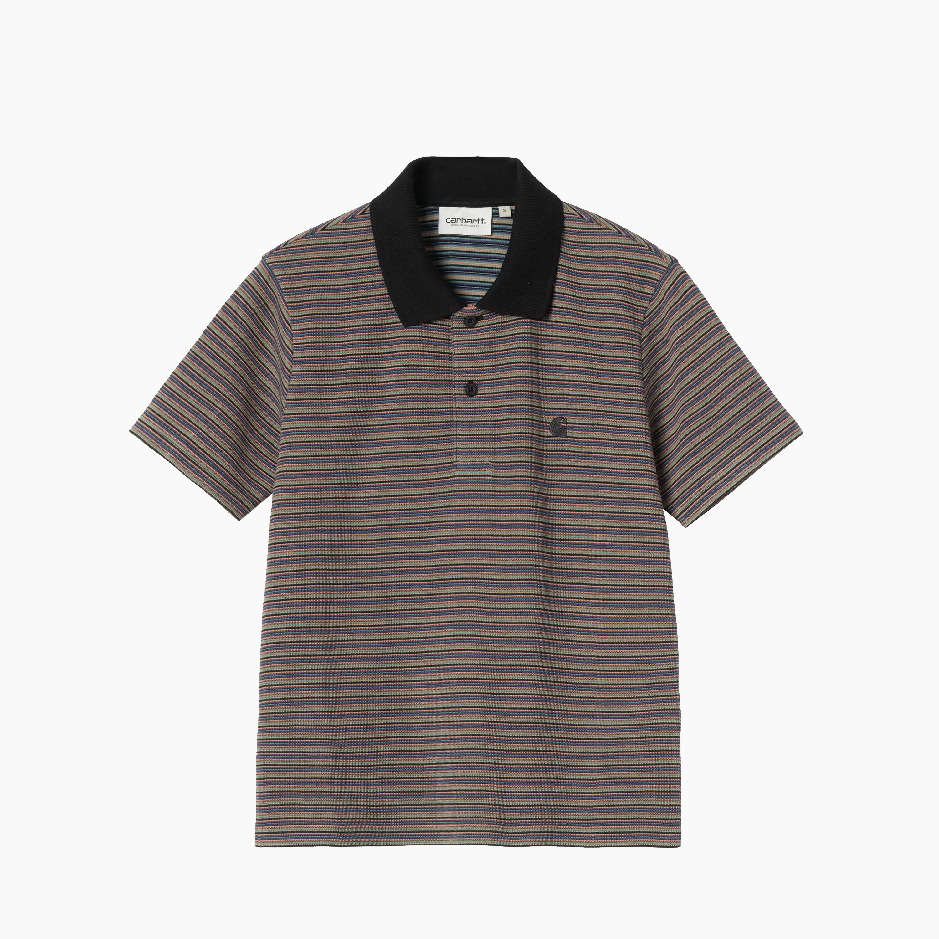 CARHARTT WIP W DION POLO STRIPE LILY I036355.3LA