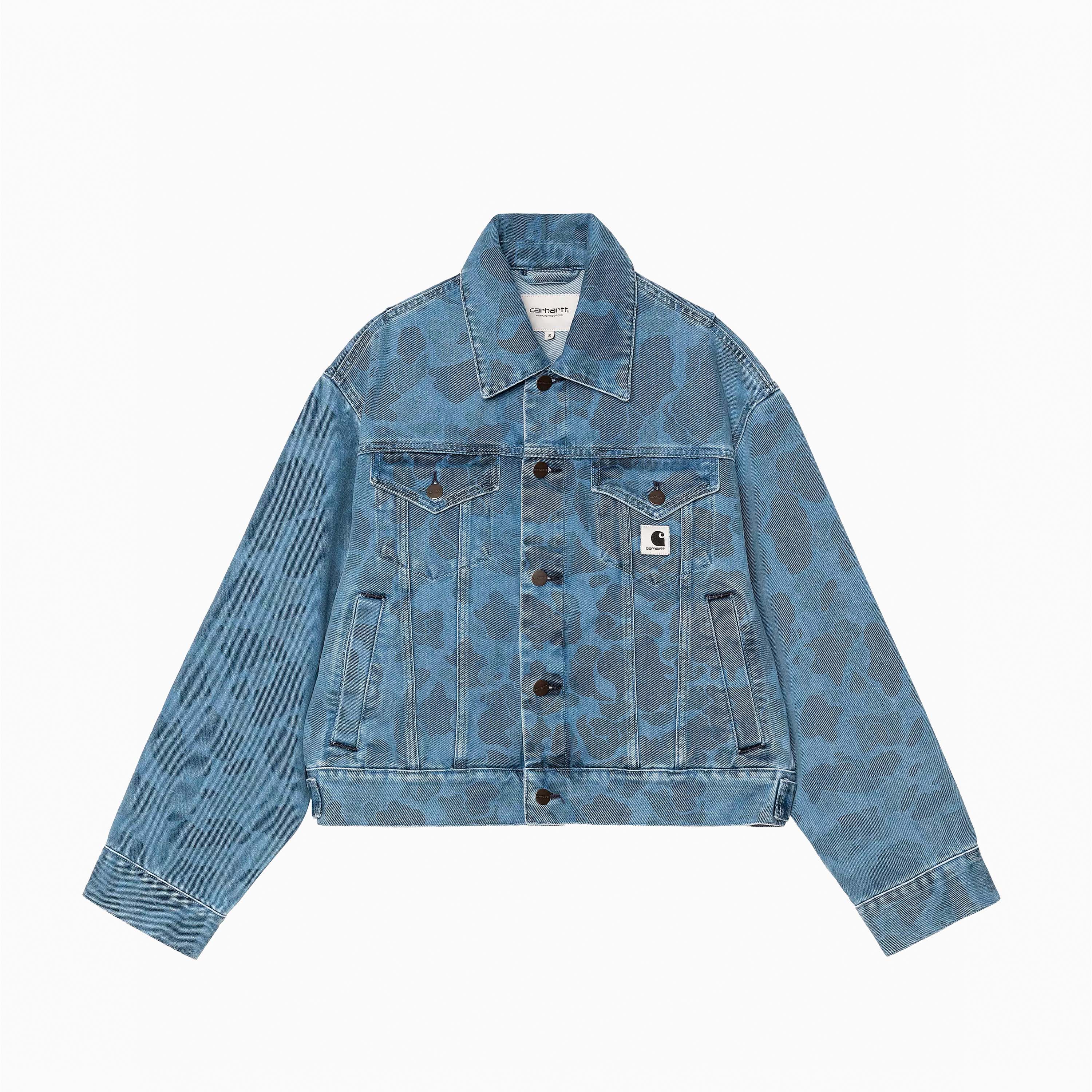 CARHARTT WIP W DUCK ORELL JACKET BLUE I033890-2I2-35