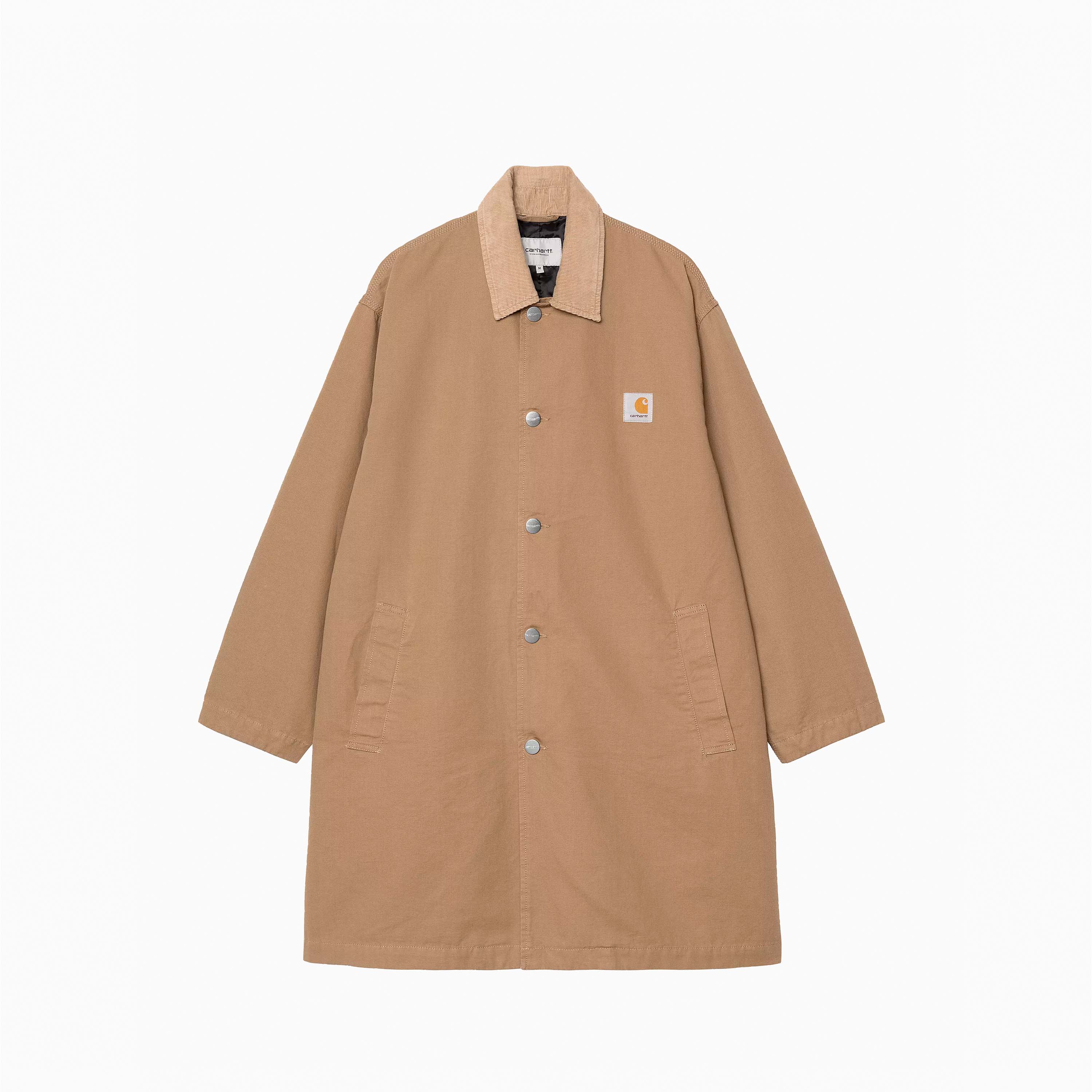 CARHARTT WIP WEBSTER COAT LEATHER RINSED I035618-3AF