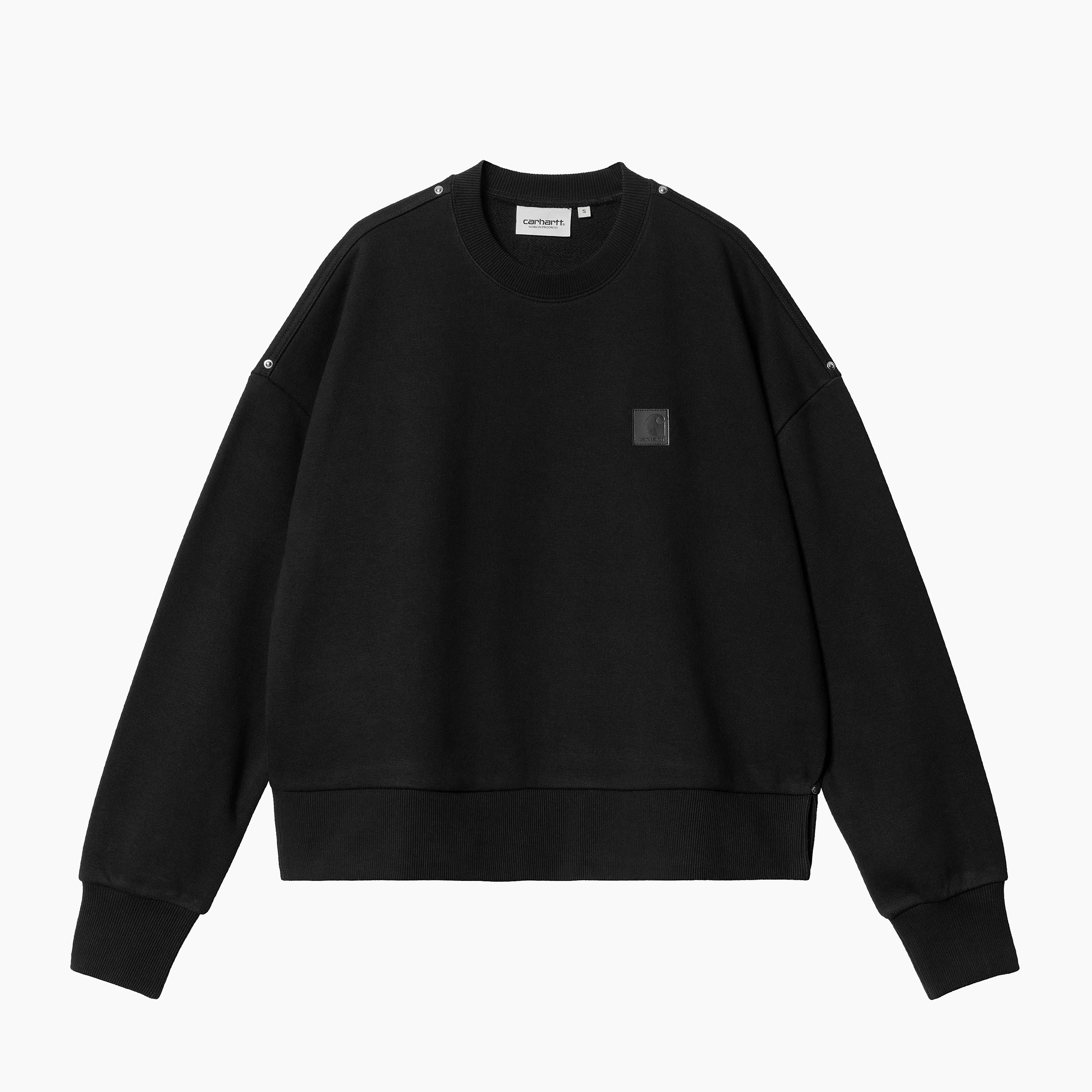 CARHARTT WIP W ELDON SWEAT SCHWARZ I034373-89X