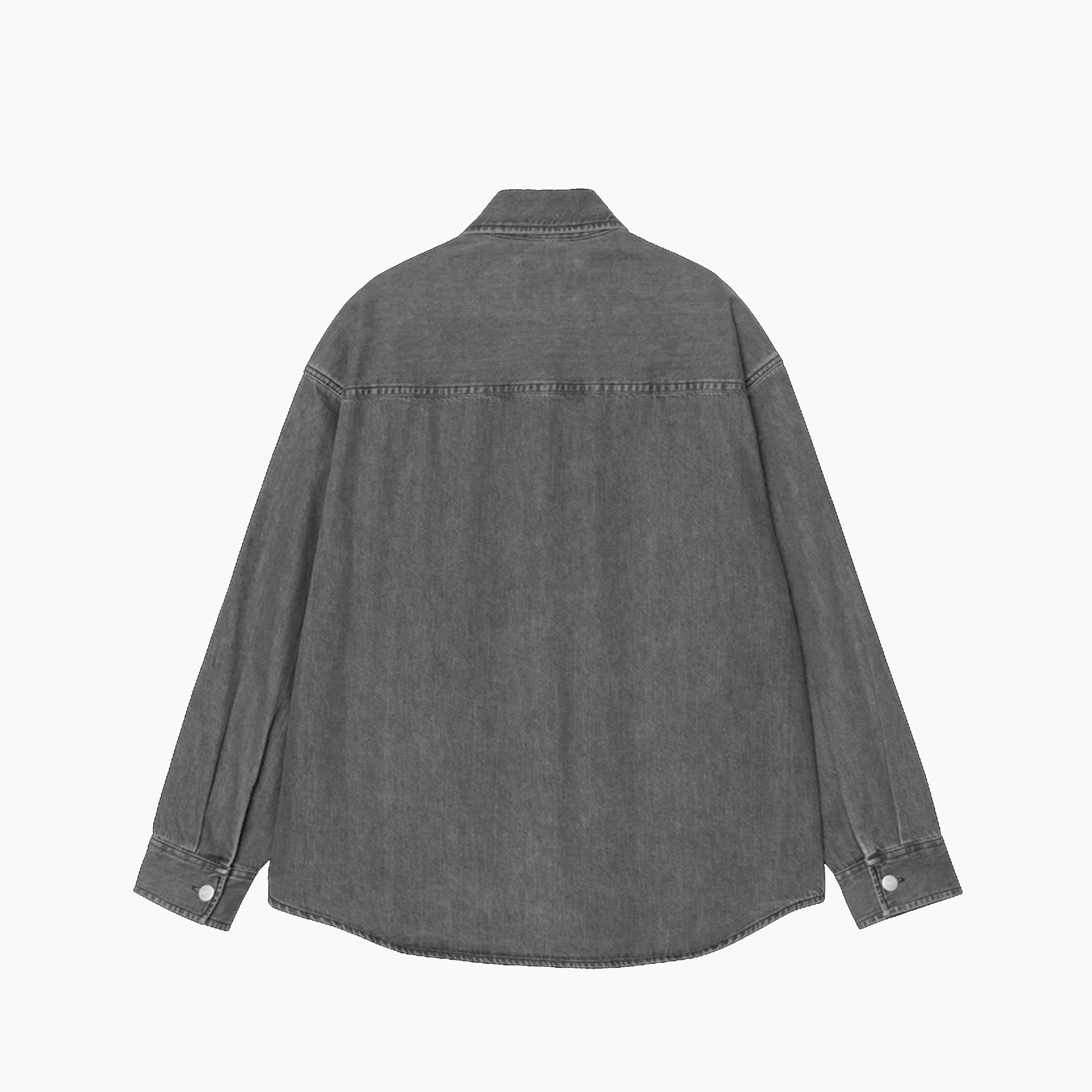 CARHARTT WIP W L/S MARLY SHIRT DENIM BLACK BLEACHED