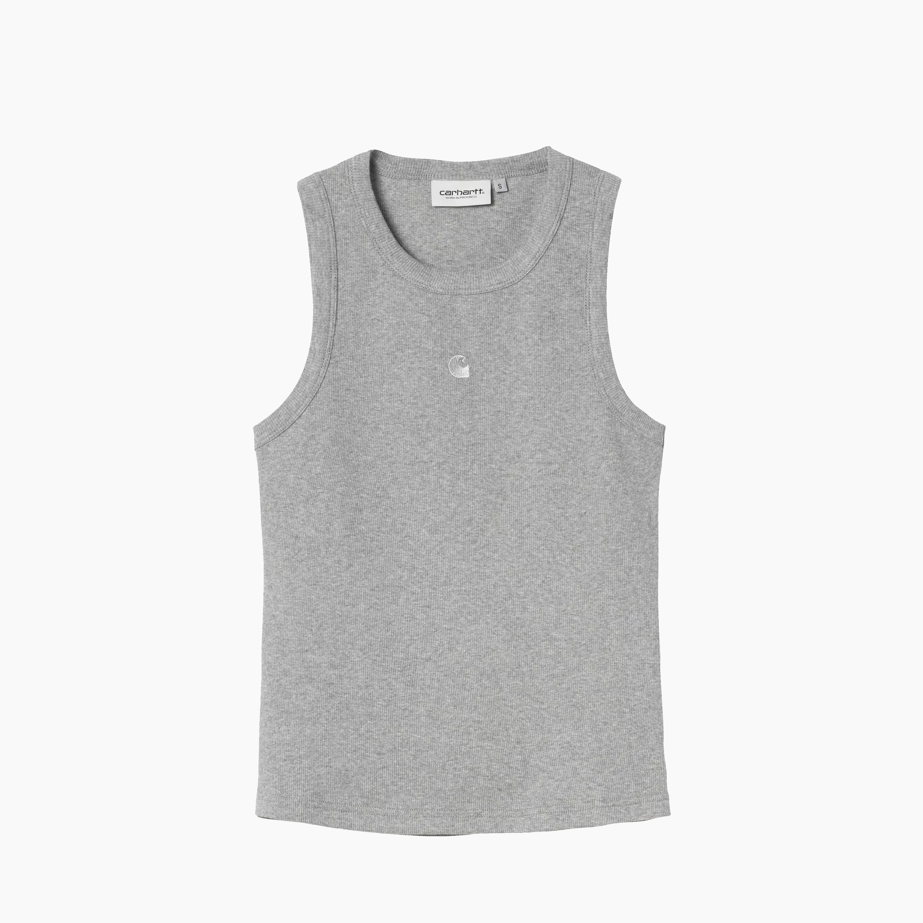 CARHARTT WIP W PHILIPS A-SHIRT GREY HEATHER I034624.V6