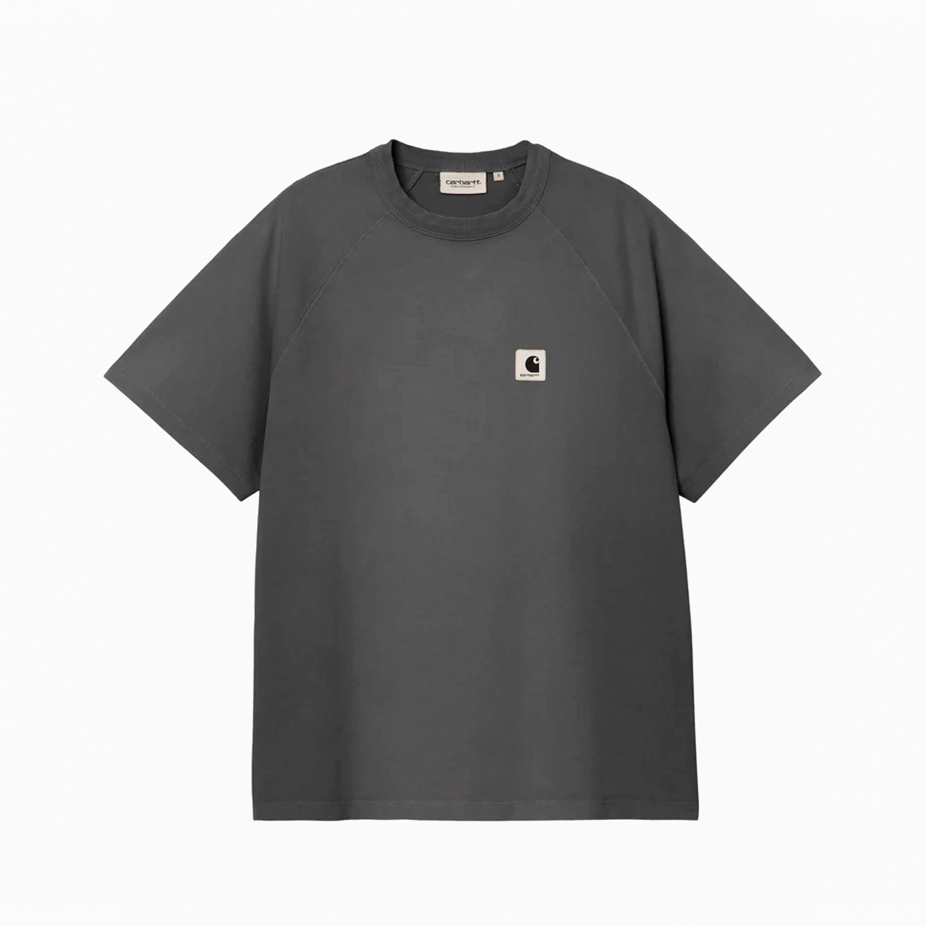 CARHARTT WIP W' HUDSON TEE SHIRT DUSTY H BLACK I035138-895F