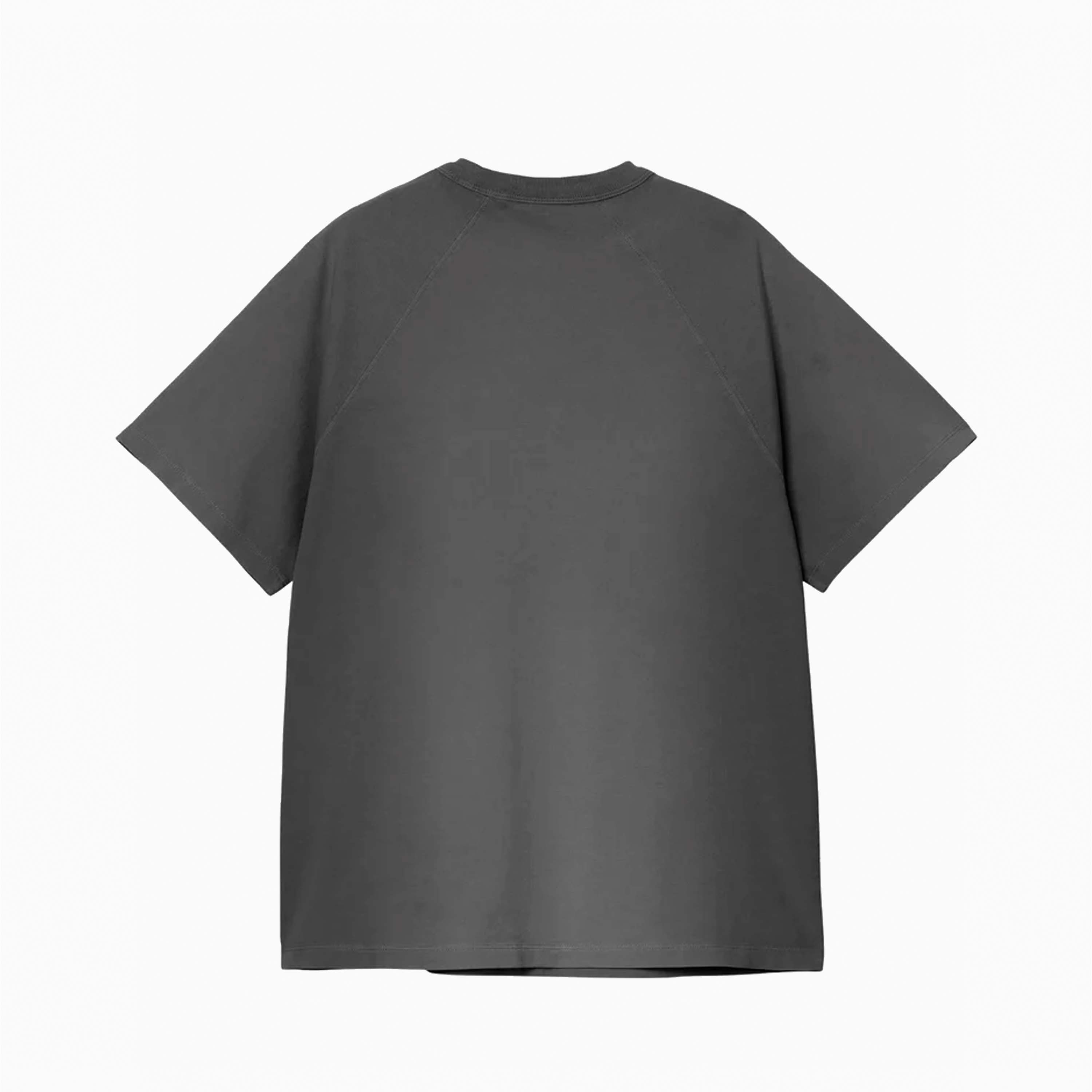 CARHARTT WIP W' HUDSON TEE SHIRT DUSTY H BLACK I035138-895F