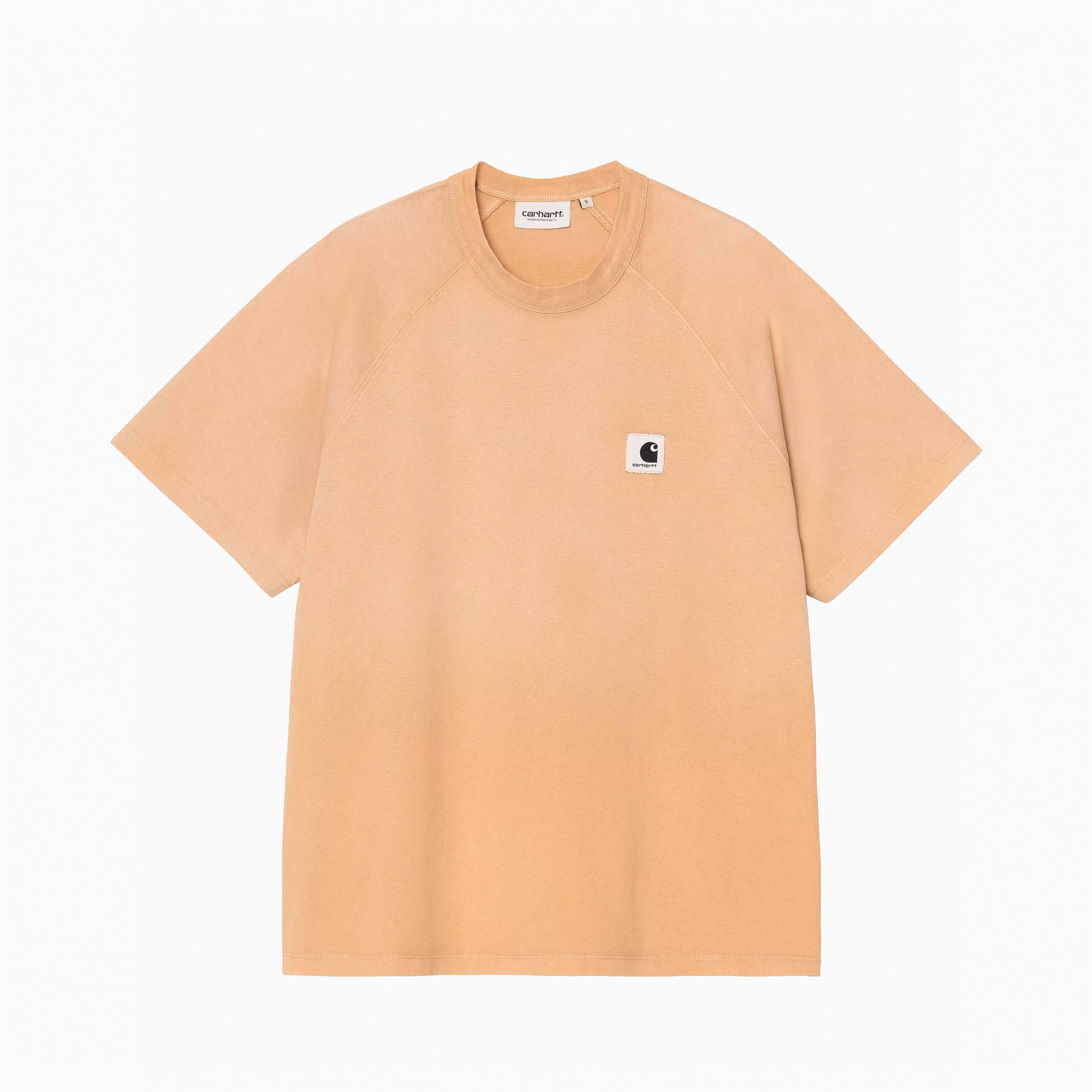 CARHARTT WIP W' HUDSON TEE SHIRT DUSTY H BROWN I035138-07E