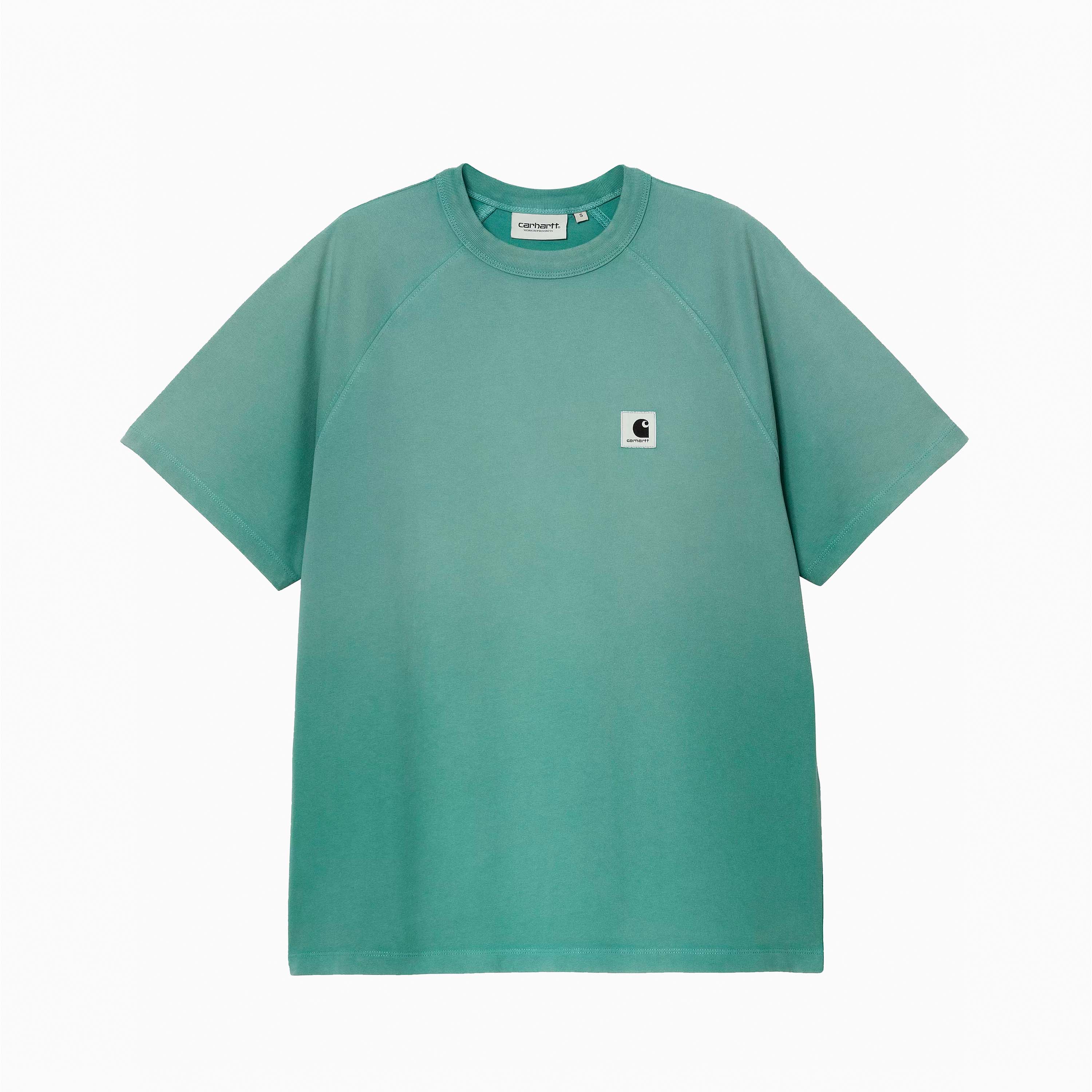 CARHARTT WIP W' HUDSON TEE SHIRT DUSTY H SAGUARO I035138-2ZU