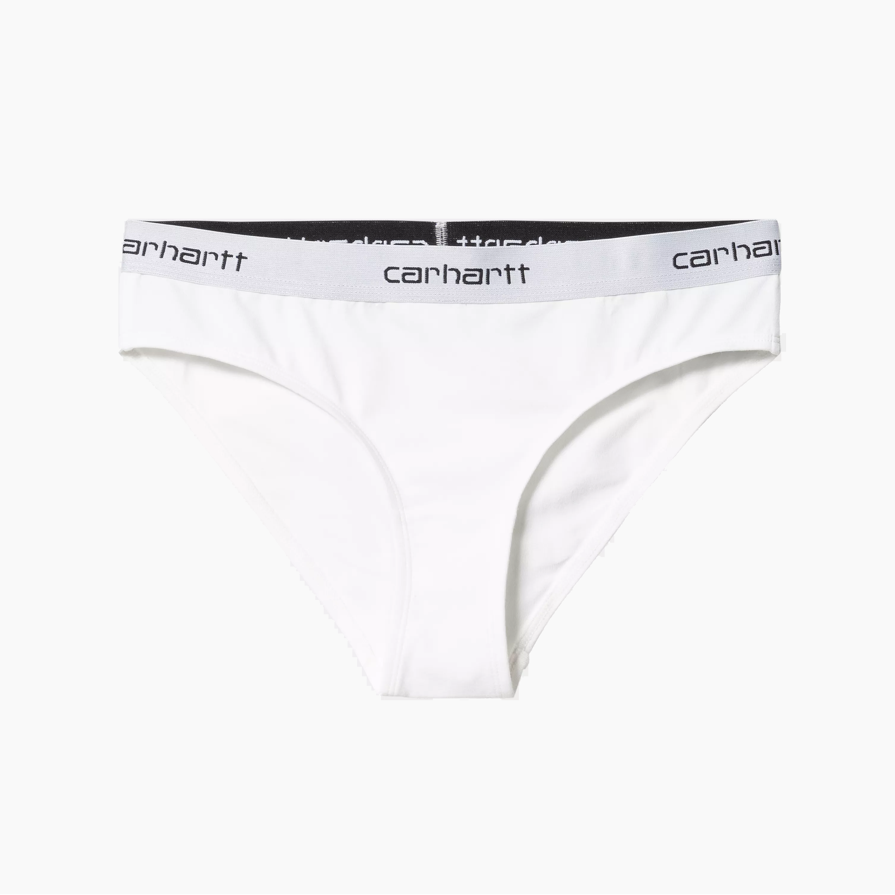 CARHARTT WIP W' BRIEF SCRIPT BRANCO EMBALAGEM ÚNICA - I032942