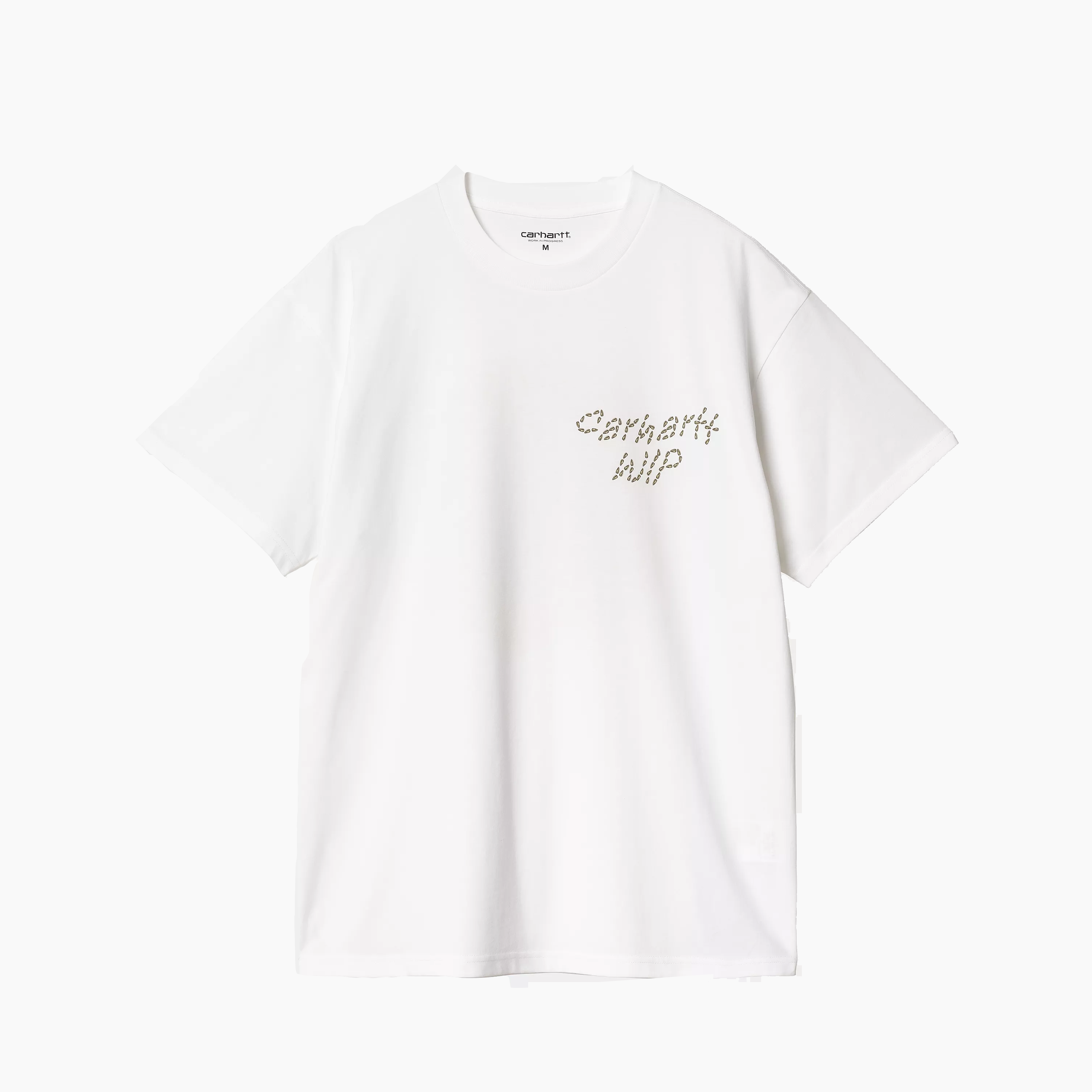 CARHARTT WIP S/S/ SUNFLOWER T-SHIRT WHITE I034661-02X