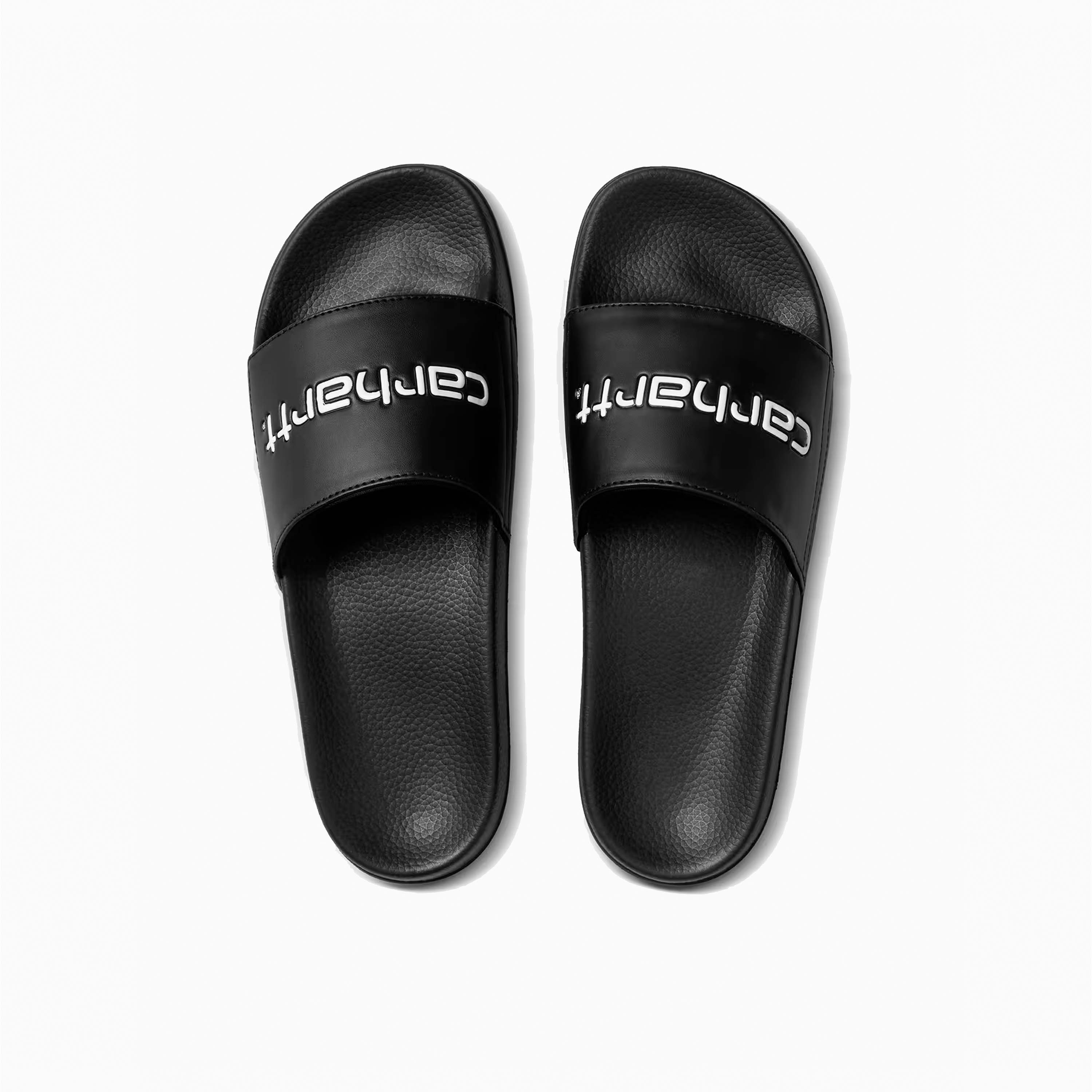 CARHARTT WIP SLIPPERS POLYURETHANE BLACK & WHITE I034615-0D2