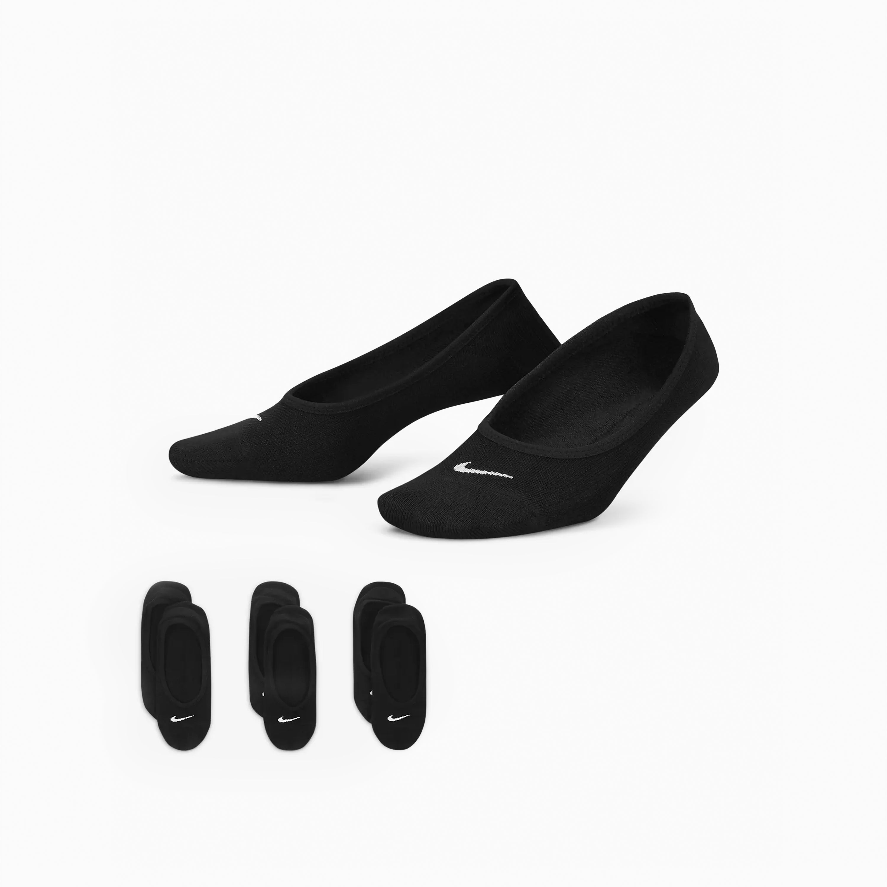 Calzini Nike W' Everyday Lightweight confezione da 3 neri - SX4863