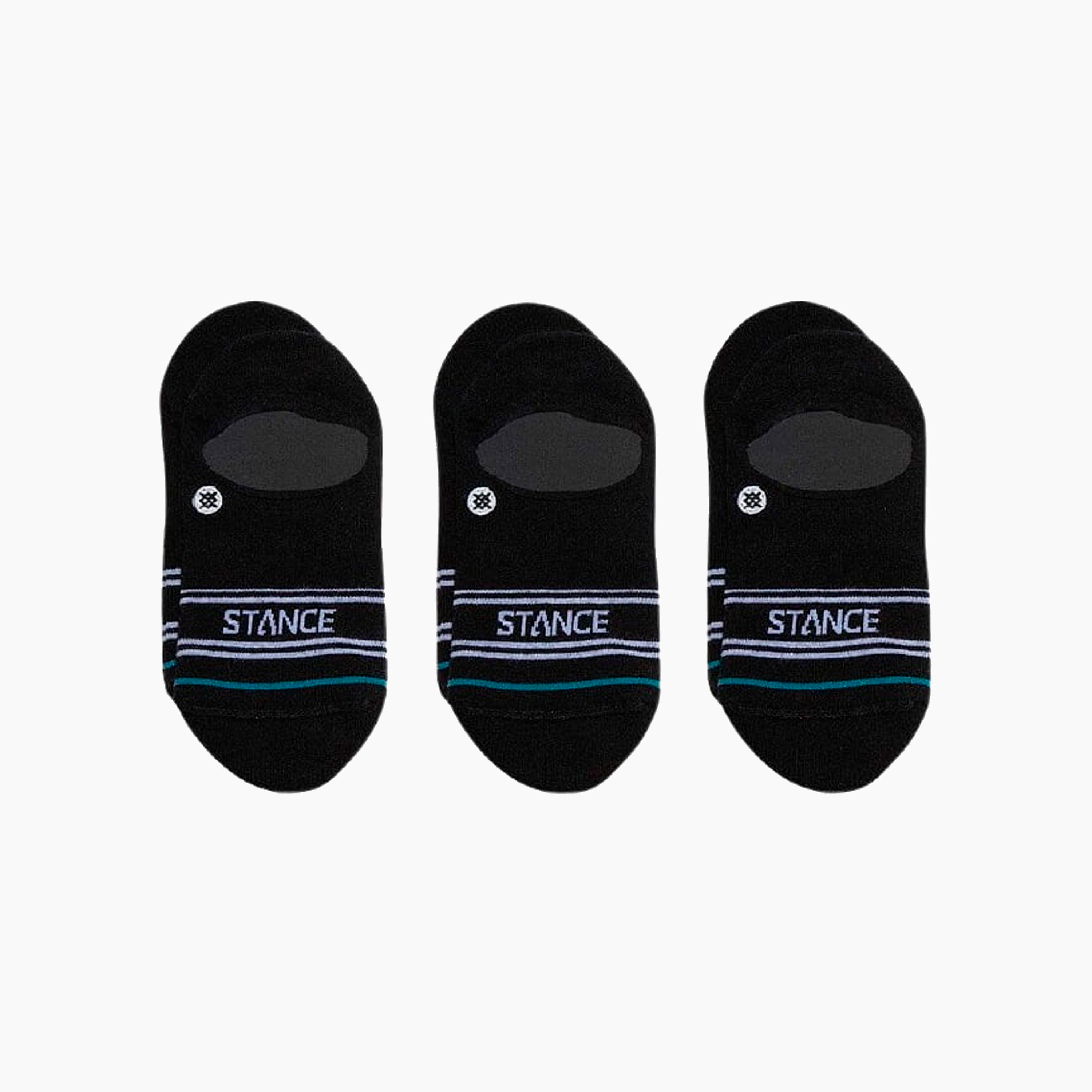 STANCE BASIC 3 PACK NO SHOW NERO - A145D20SRO