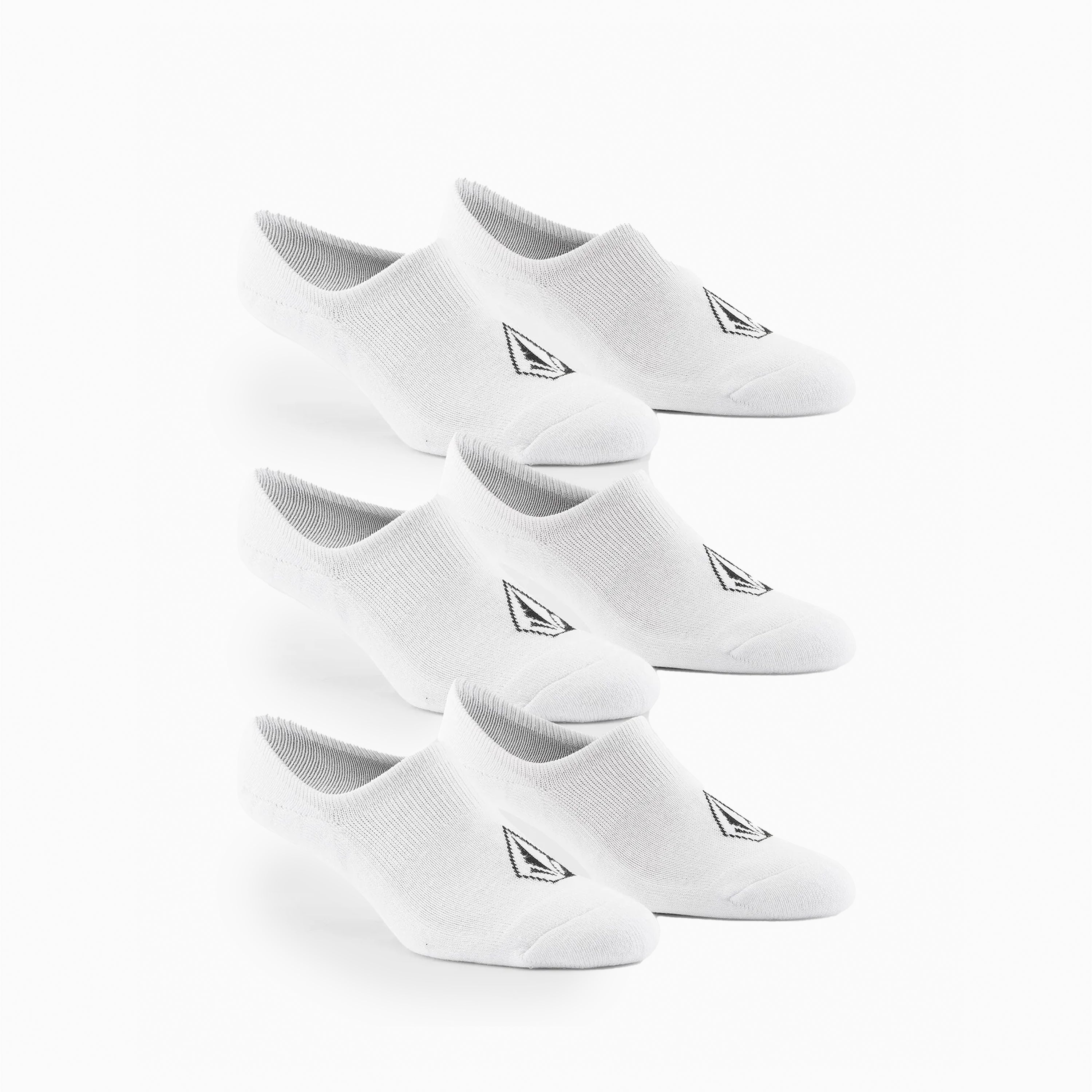 VOLCOM STONES NO SHOW 3 PACK BLANC ET NOIR - D6302005