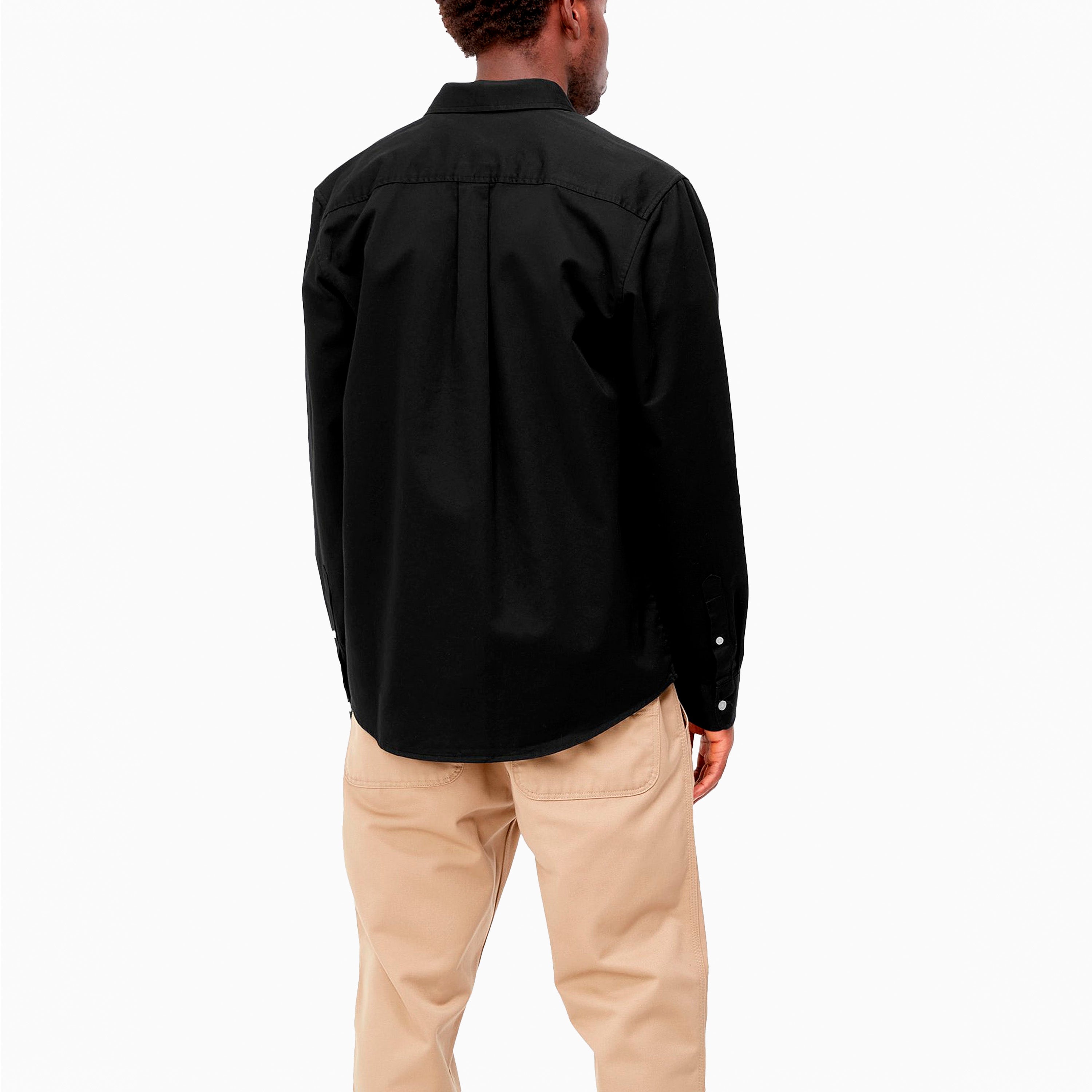 CAMICIA CARHARTT WIP MADISON NERA E CERA - I023339